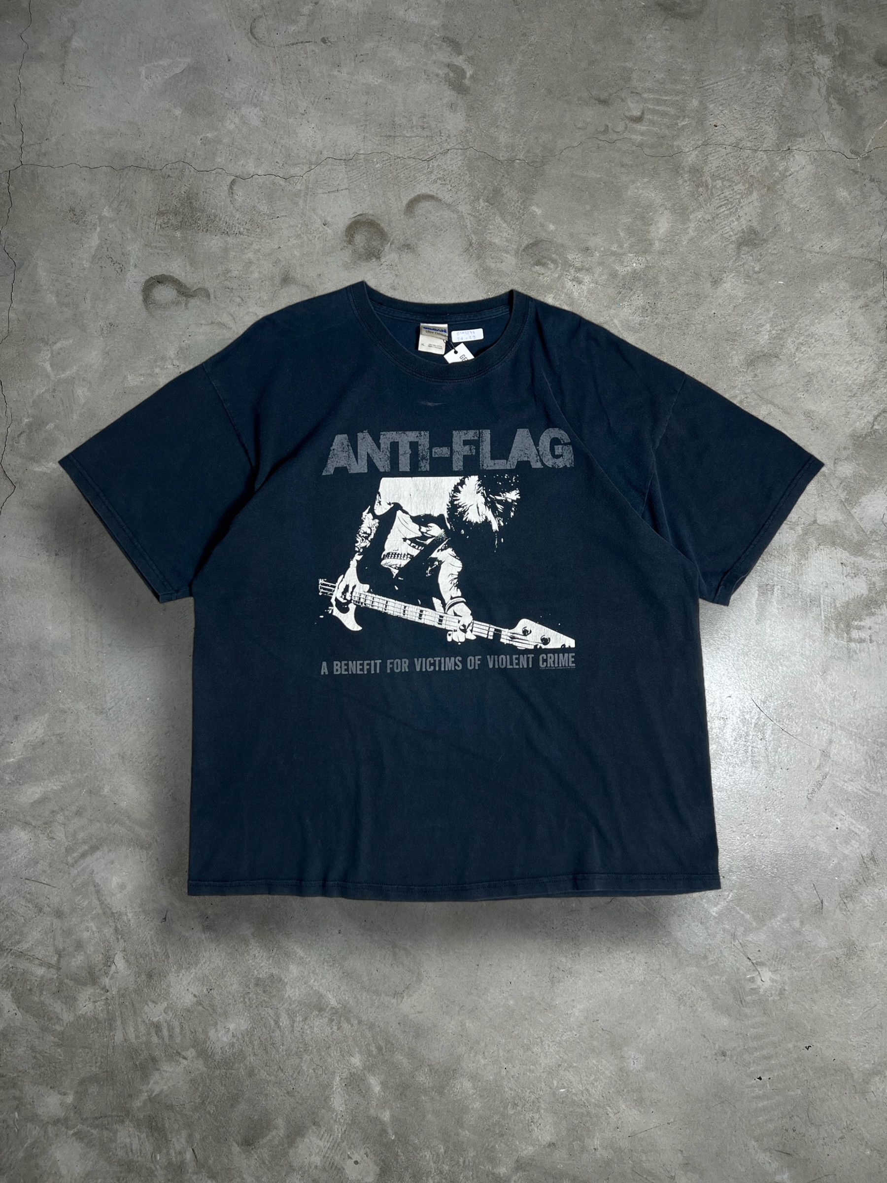 Band Tees Vintage Anti-Flag Punk Rock Band Tee (XL) GTME276 Size US XL / EU 56 / 4 - 1 Thumbnail