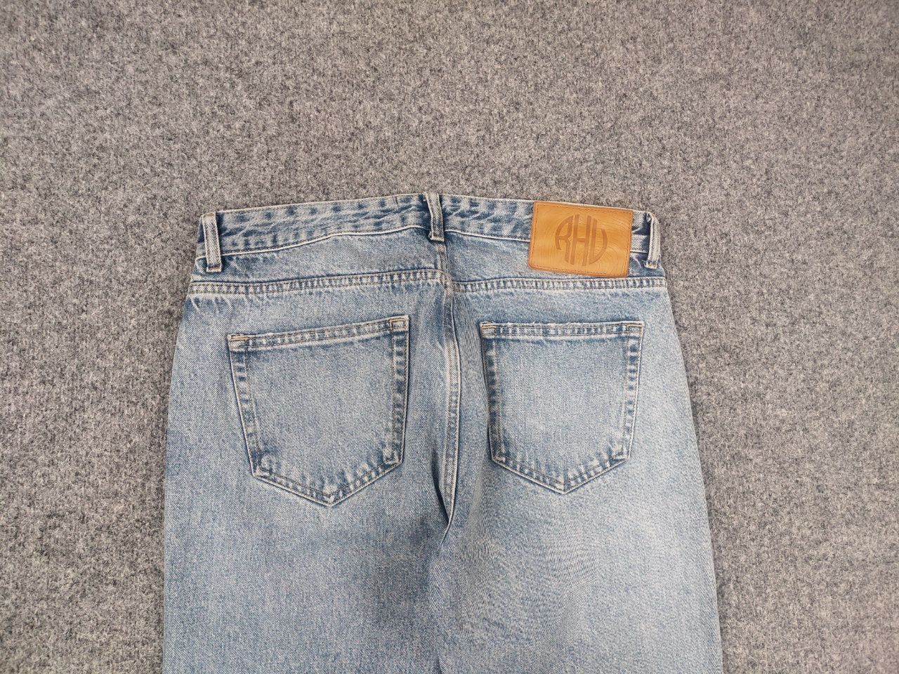 Rhude Zara Rhuigi RHUDE Design Baggy Relaxed Fit men's Mom Jeans Size US 34 / EU 50 - 10 Thumbnail