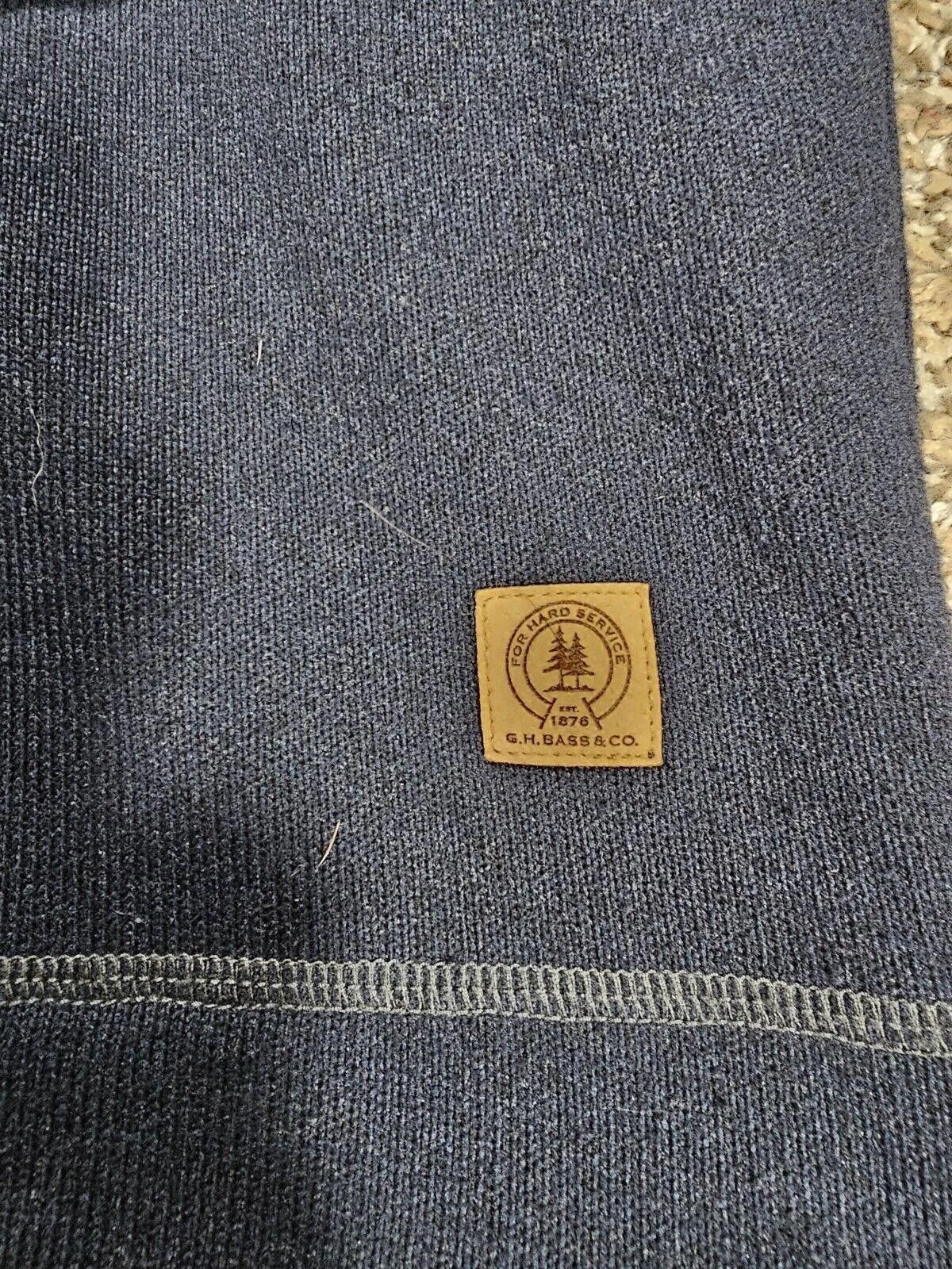 Designer G.H. BASS Service Workwear Cowl Button Neck Sweatshirt M Size US M / EU 48-50 / 2 - 2 Thumbnail