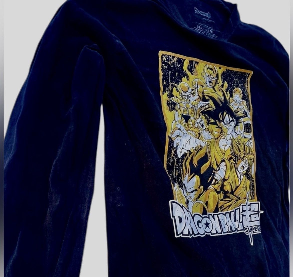 Cartoon Network Y2K Dragon Ball Super Saiyan LongSleeve BlK Graphic T-Shirt Size US M / EU 48-50 / 2 - 3 Thumbnail
