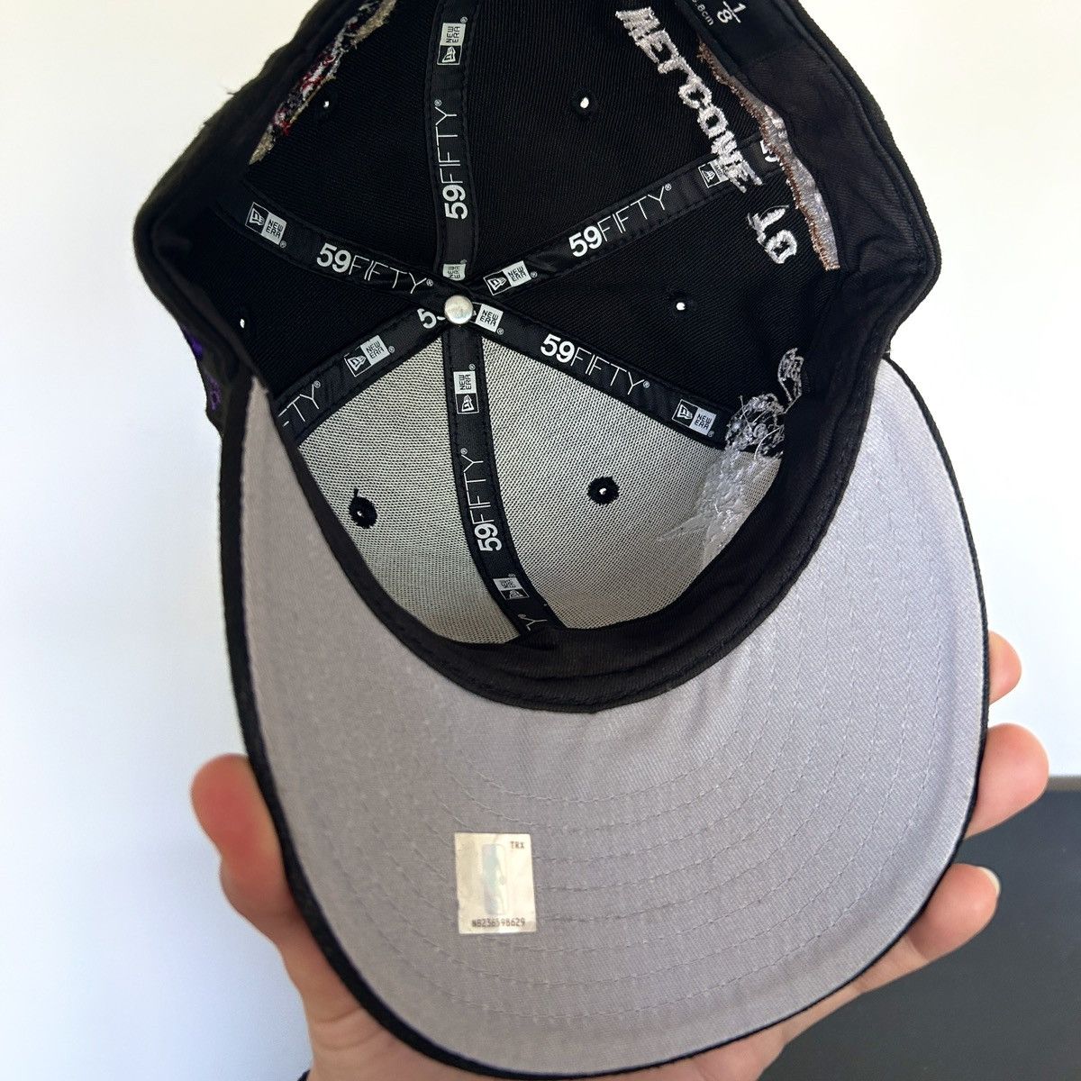 New Era *7 1/8* 1-of-1 NEW ERA LA Lakers Exclusive Custom Fitted Size ONE SIZE - 10 Thumbnail