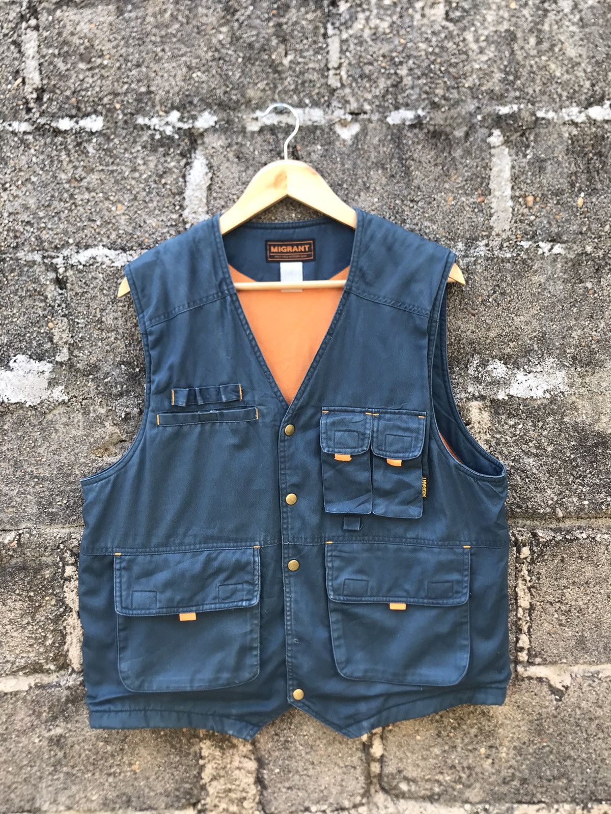 Vintage Vintage Migrant Multi Field Outdoor Gear Vest Size US L / EU 52-54 / 3 - 1 Thumbnail