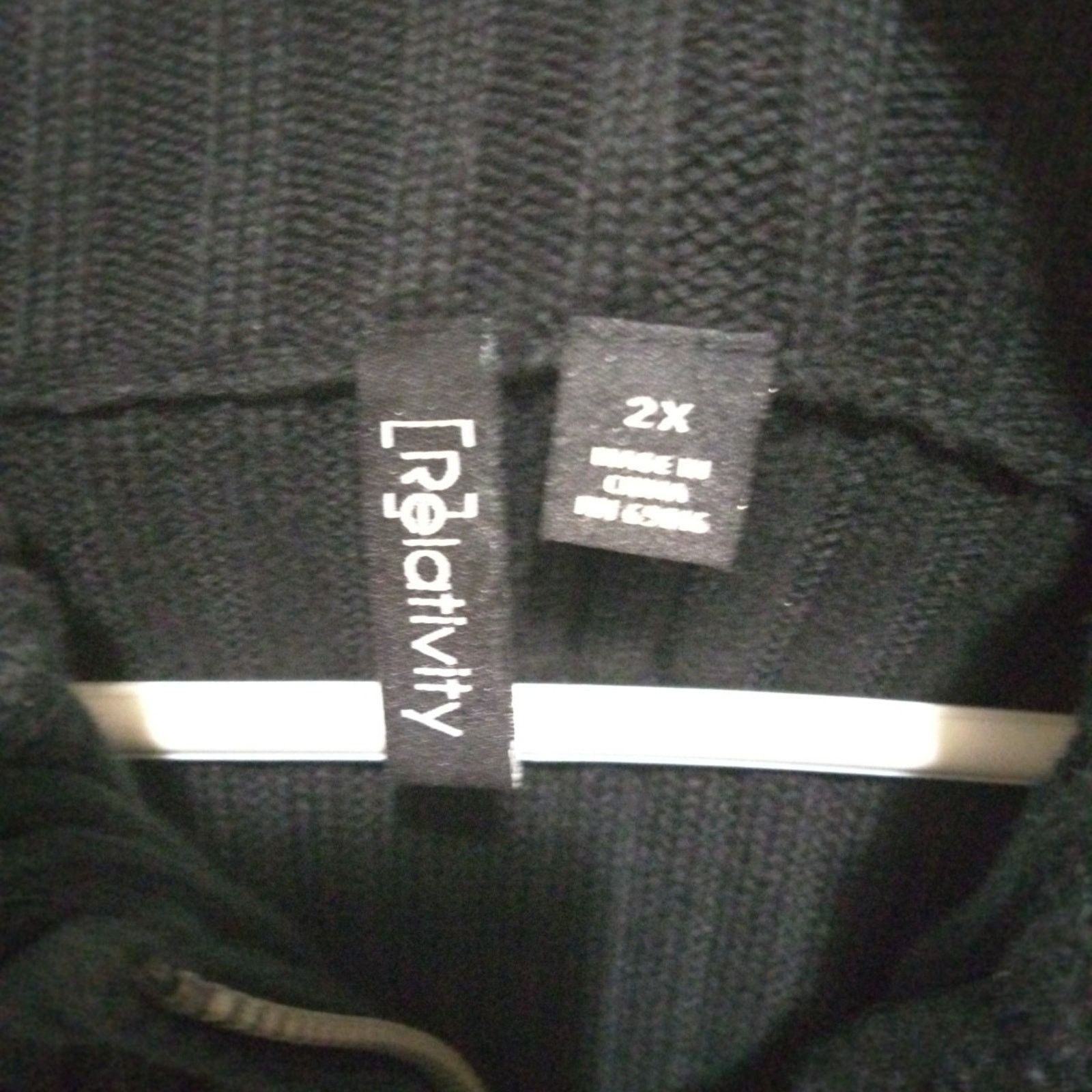 Other Relativity Jacket Women 2xl Black Faux Fur Modern Chic Size XXL / US 16-18 / IT 52-54 - 3 Thumbnail