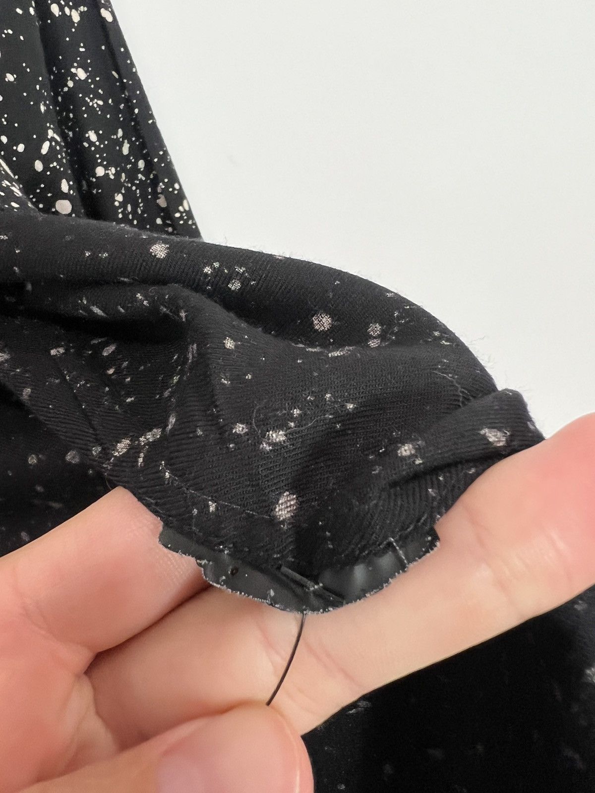 Saint Laurent Paris Paint splatter hedi viscoe shirt Size US S / EU 44-46 / 1 - 4 Thumbnail