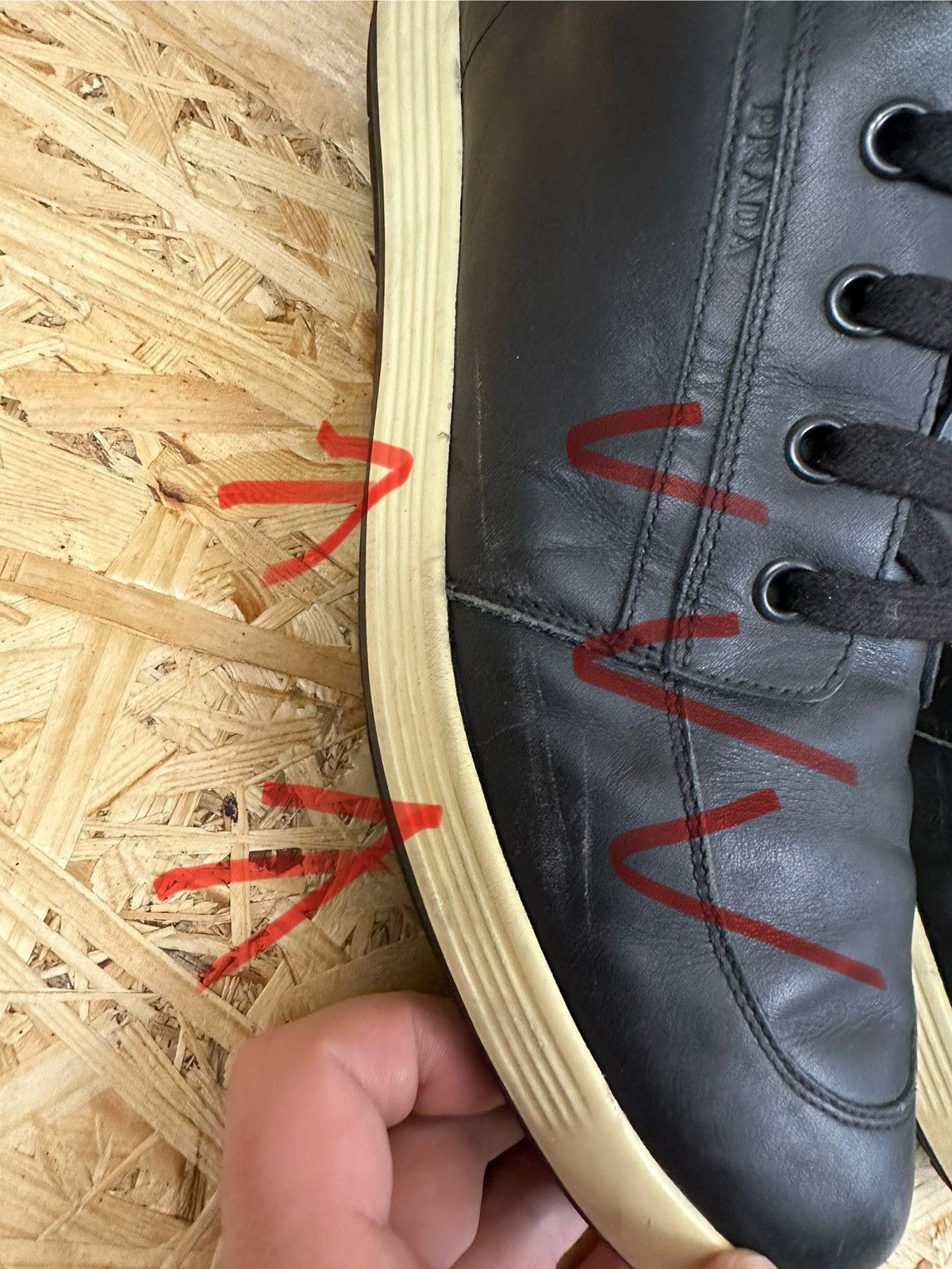 Prada Prada sneakers size 13 Size US 13 / EU 46 - 16 Thumbnail