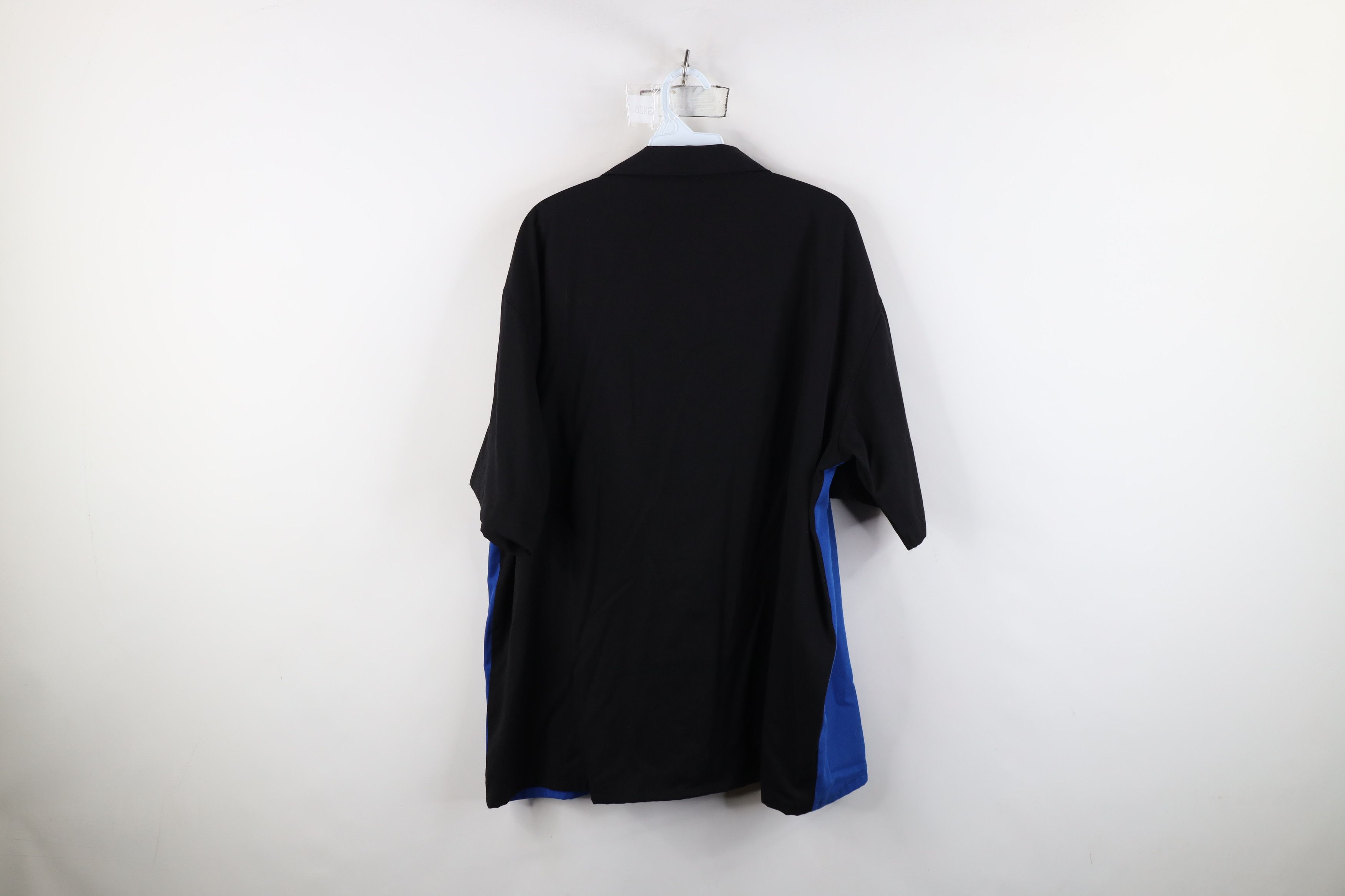 Vintage Vintage Y2K 2000 Rockabilly Block Bowling Button Shirt Blue Size US XL / EU 56 / 4 - 10 Thumbnail
