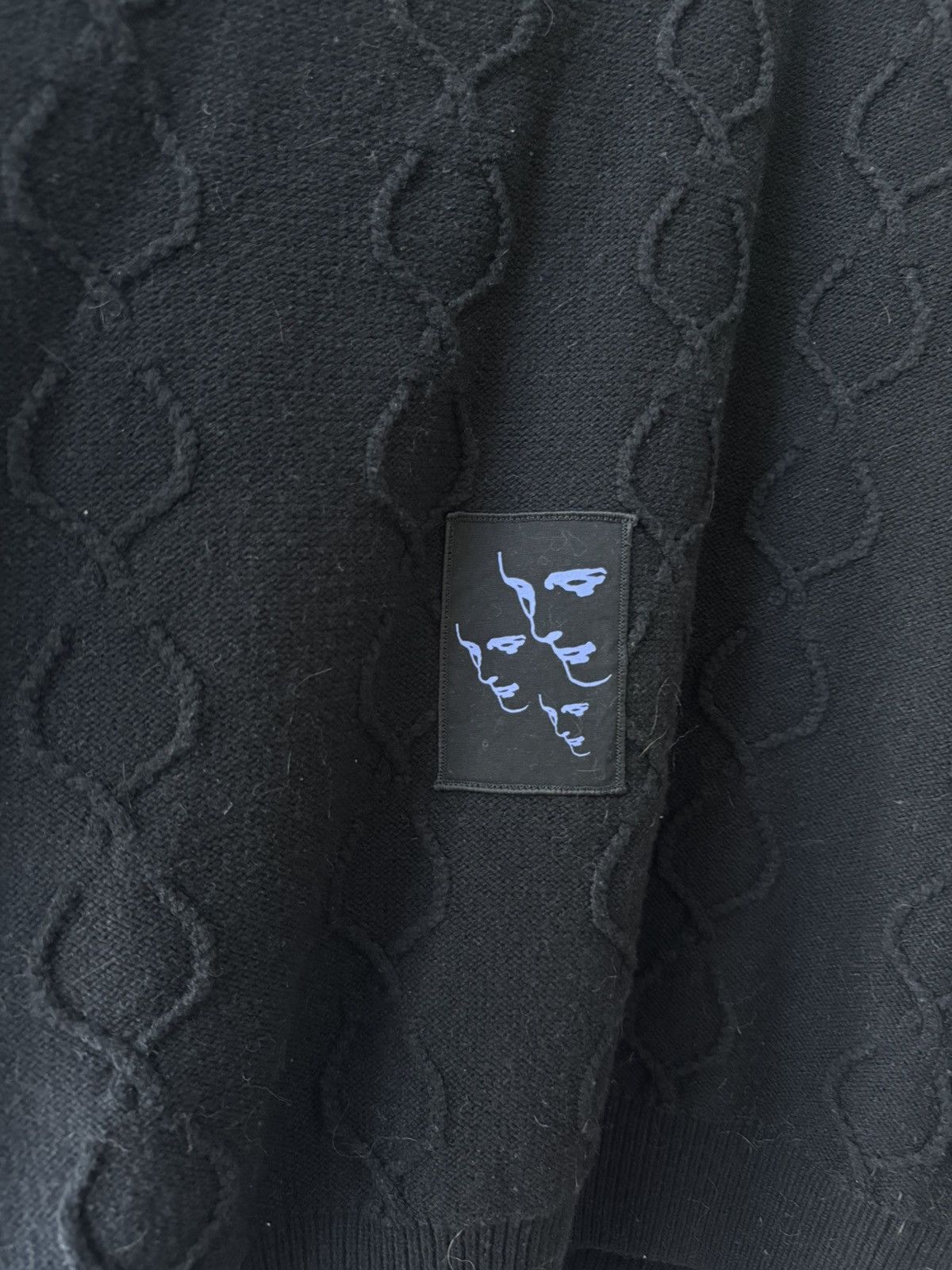 Fred Perry × Raf Simons Raf Simons x Fred Perry patchwork sweater Size US M / EU 48-50 / 2 - 3 Thumbnail