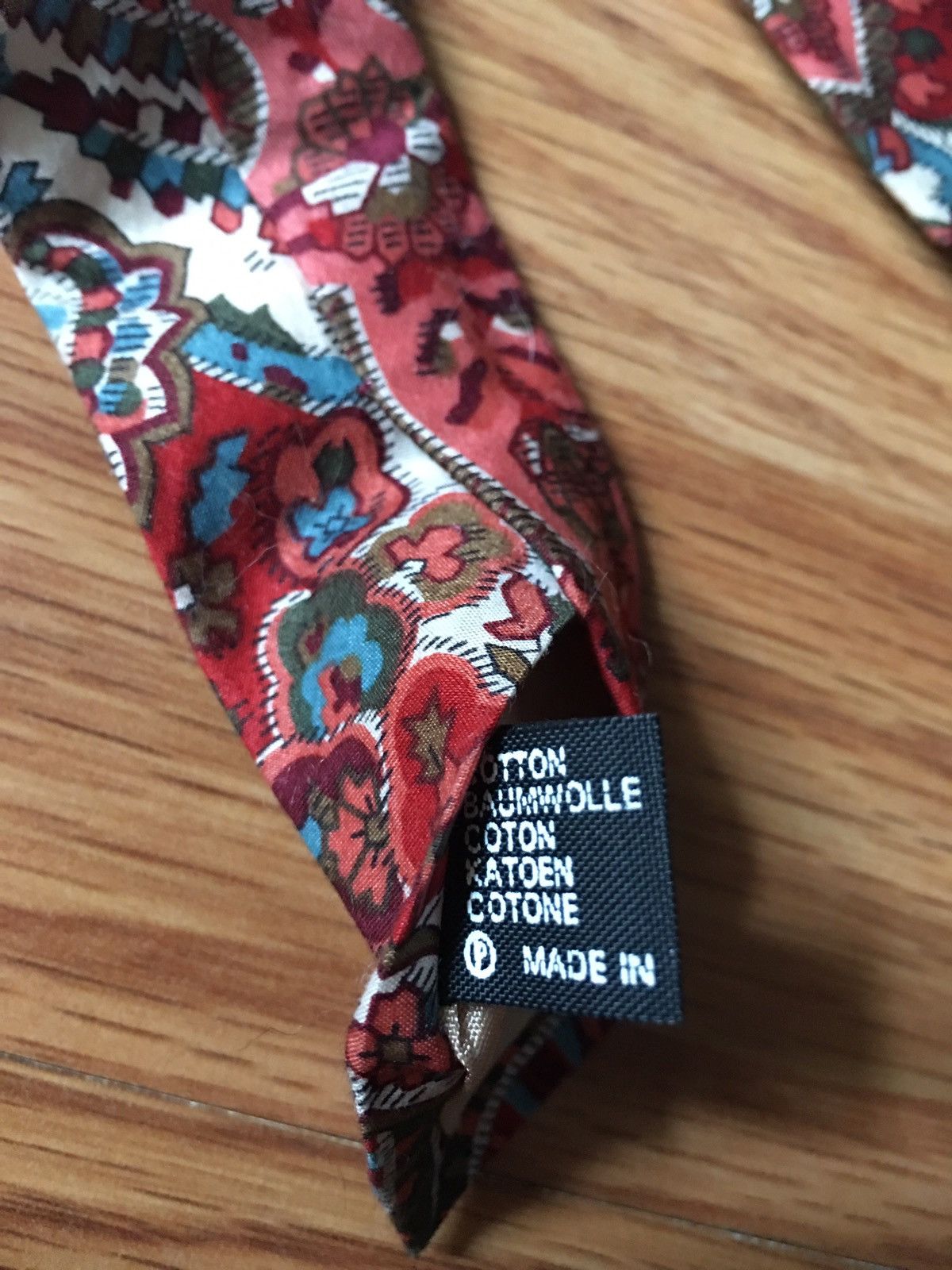 Liberty London Liberty of London Tana Lawn Vintage Floral Cotton Mens Tie Size ONE SIZE - 7 Thumbnail