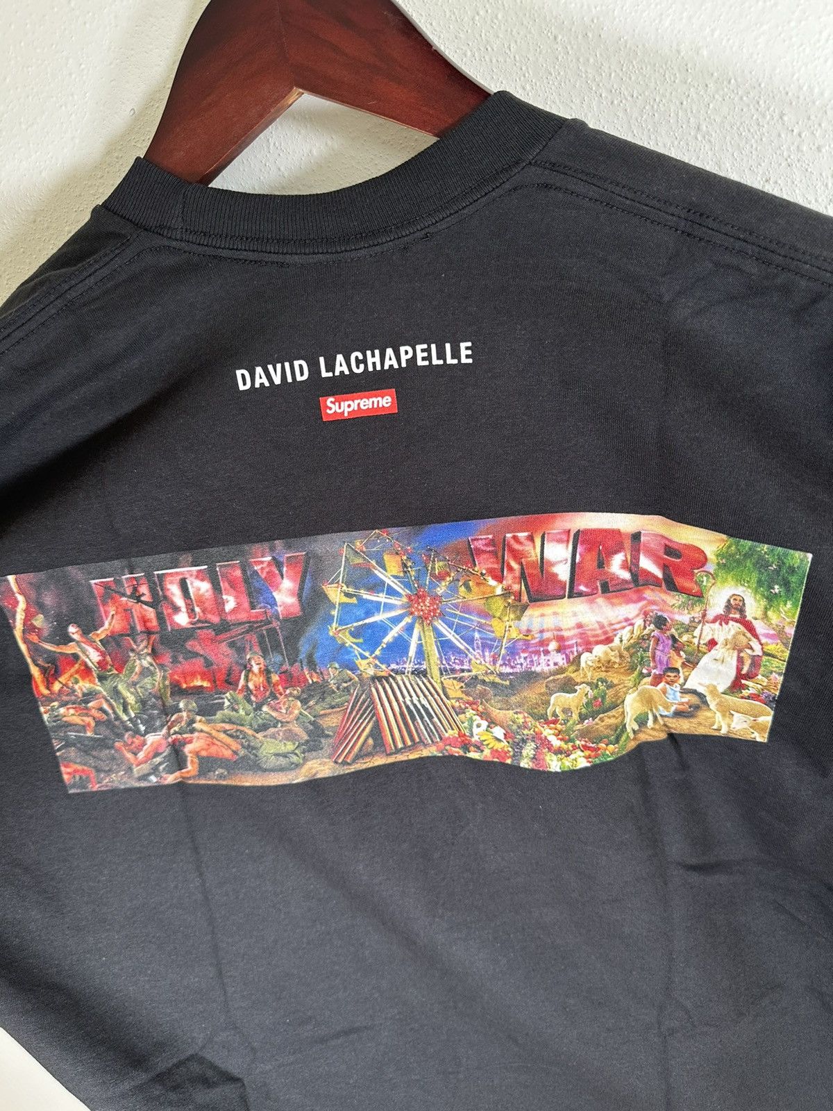 Supreme Supreme Holy War Tee Size US XL / EU 56 / 4 - 3 Thumbnail