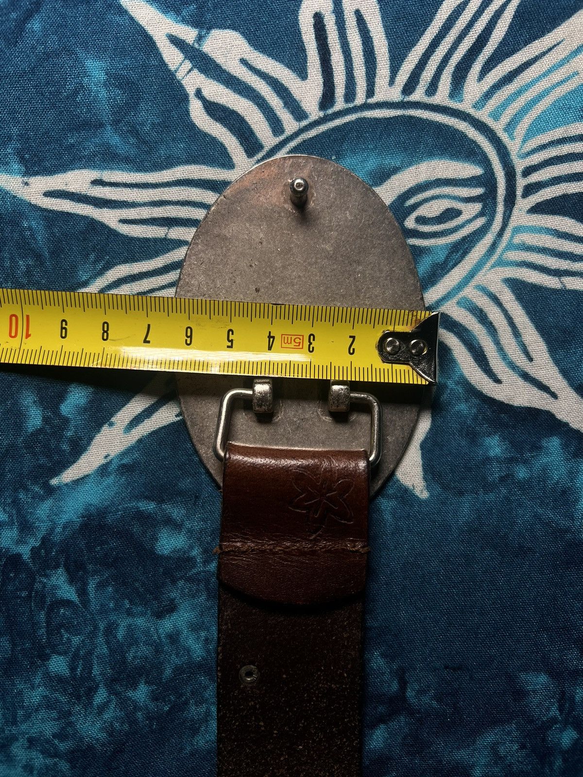 Leather Vintage rodeo Leather Belt Saddler Cowboy Size 30 - 15 Thumbnail