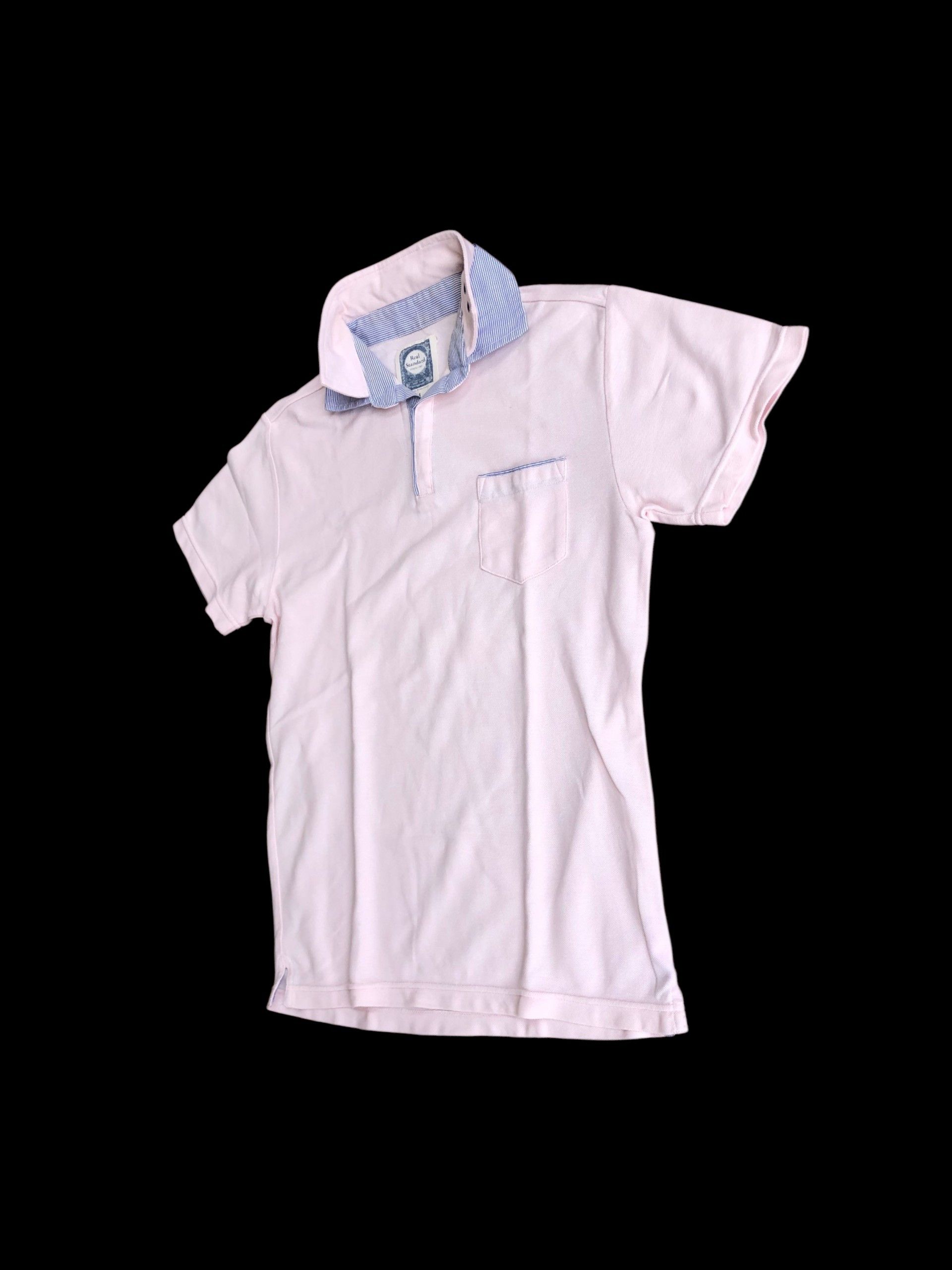 If Six Was Nine 2000s Double Layer Collar Real Standard Vkei Style Y2k Size US M / EU 48-50 / 2 - 1 Thumbnail