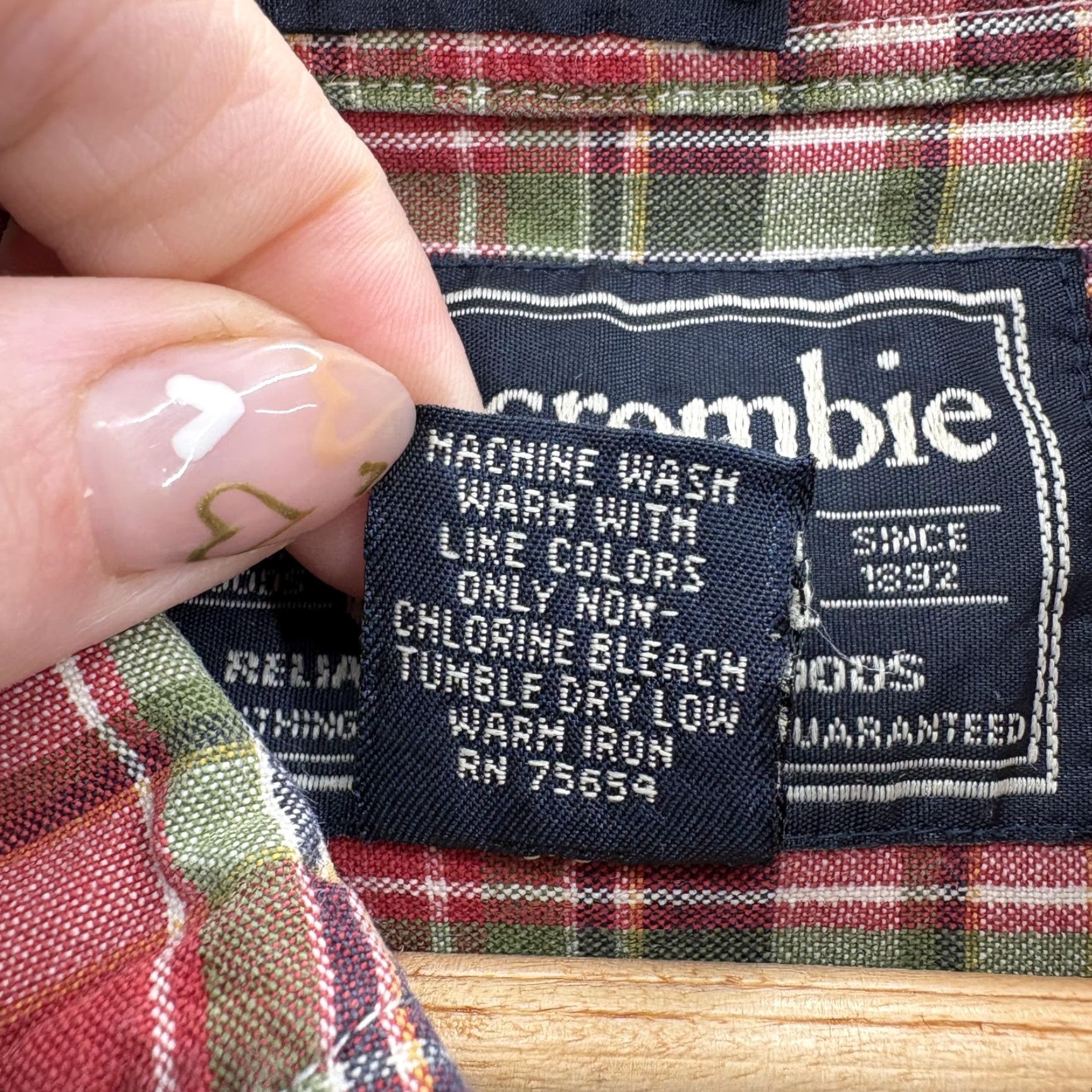 Abercrombie & Fitch Vintage Abercrombie & Fitch Big Shirt Mens Large Red Plaid Short Sleeve VTG Y2K Size US L / EU 52-54 / 3 - 4 Thumbnail