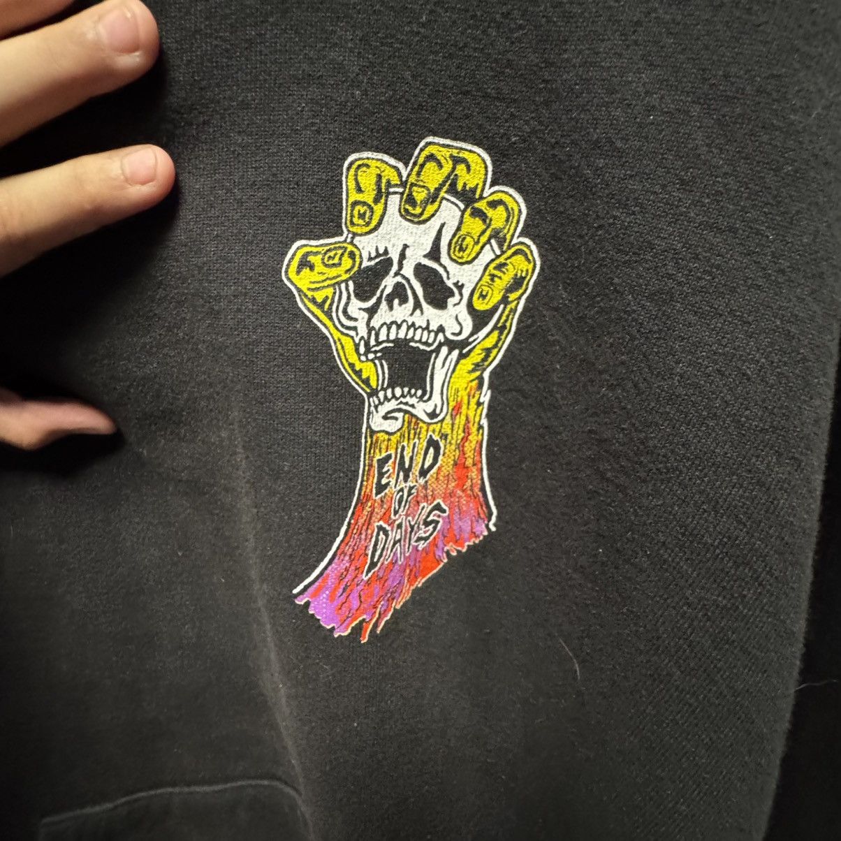 Warren Lotas Warren Lotas End of Days Hoodie Size US XL / EU 56 / 4 - 2 Thumbnail