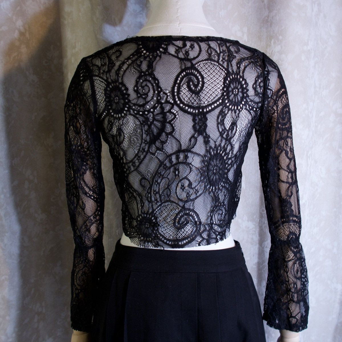 Other Midnight Veil Lace Top Size L / US 10 / IT 46 - 7 Thumbnail