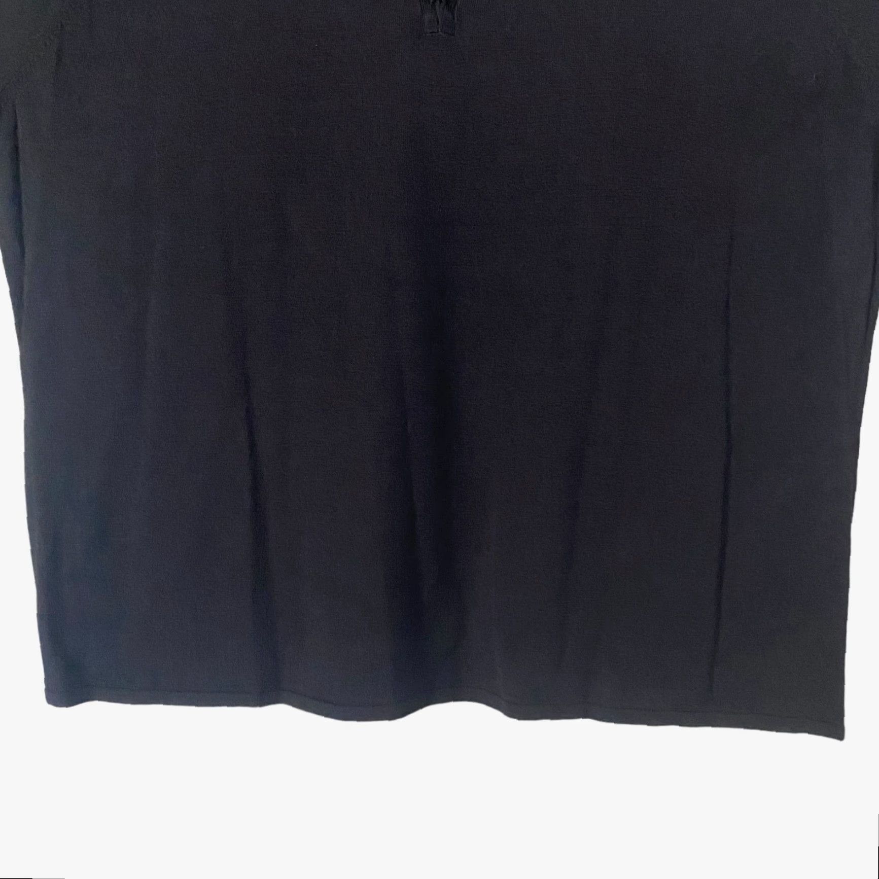Vintage VINTAGE I.N.C. International Concepts Black Ruffled Criss Cross Blouse Plus Size 2X Long Sleeve Women's Classic Size XXL / US 16-18 / IT 52-54 - 6 Thumbnail