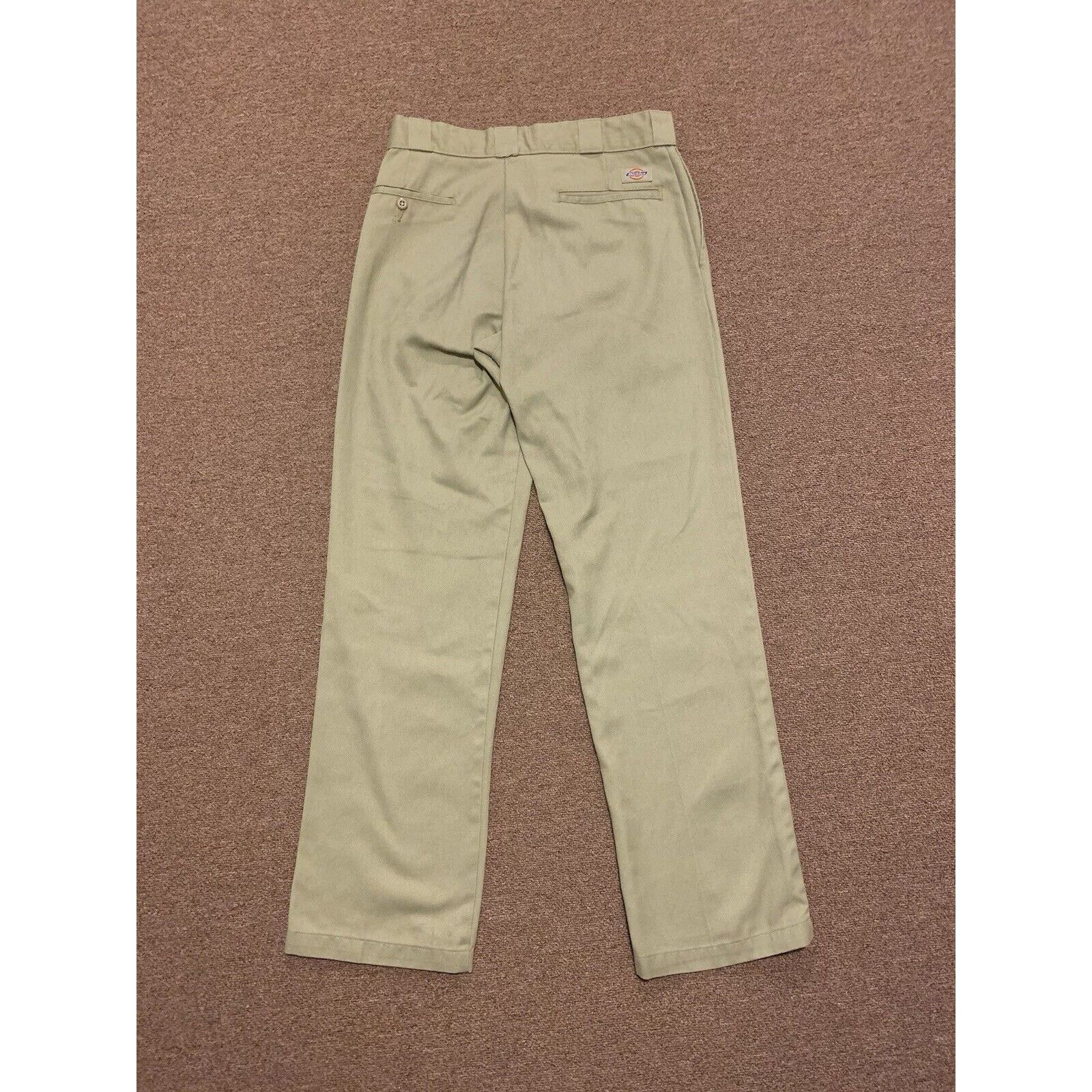 Dickies Dickies 874 Pants Men 30x32 Original Fit Tan Flat Work Pants Size US 30 / EU 46 - 4 Thumbnail