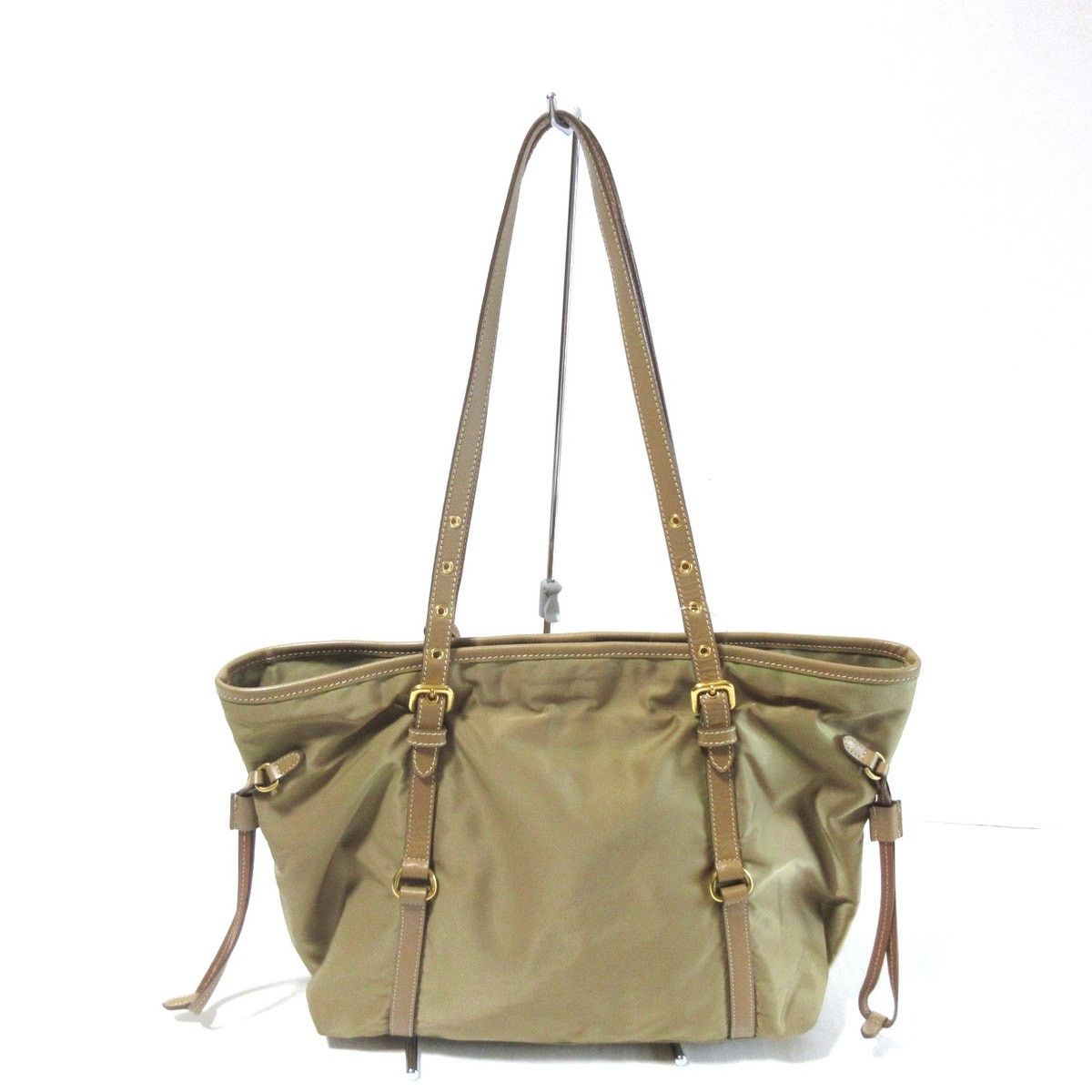 Prada PRADA Logo Jacquard Tote Bag Size ONE SIZE - 3 Thumbnail