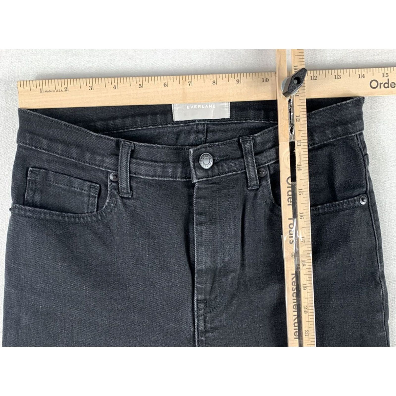 Everlane EVERLANE WOMENS JEANS ANKLE BLACK SIZE 28 Size 28" / US 6 / IT 42 - 6 Thumbnail