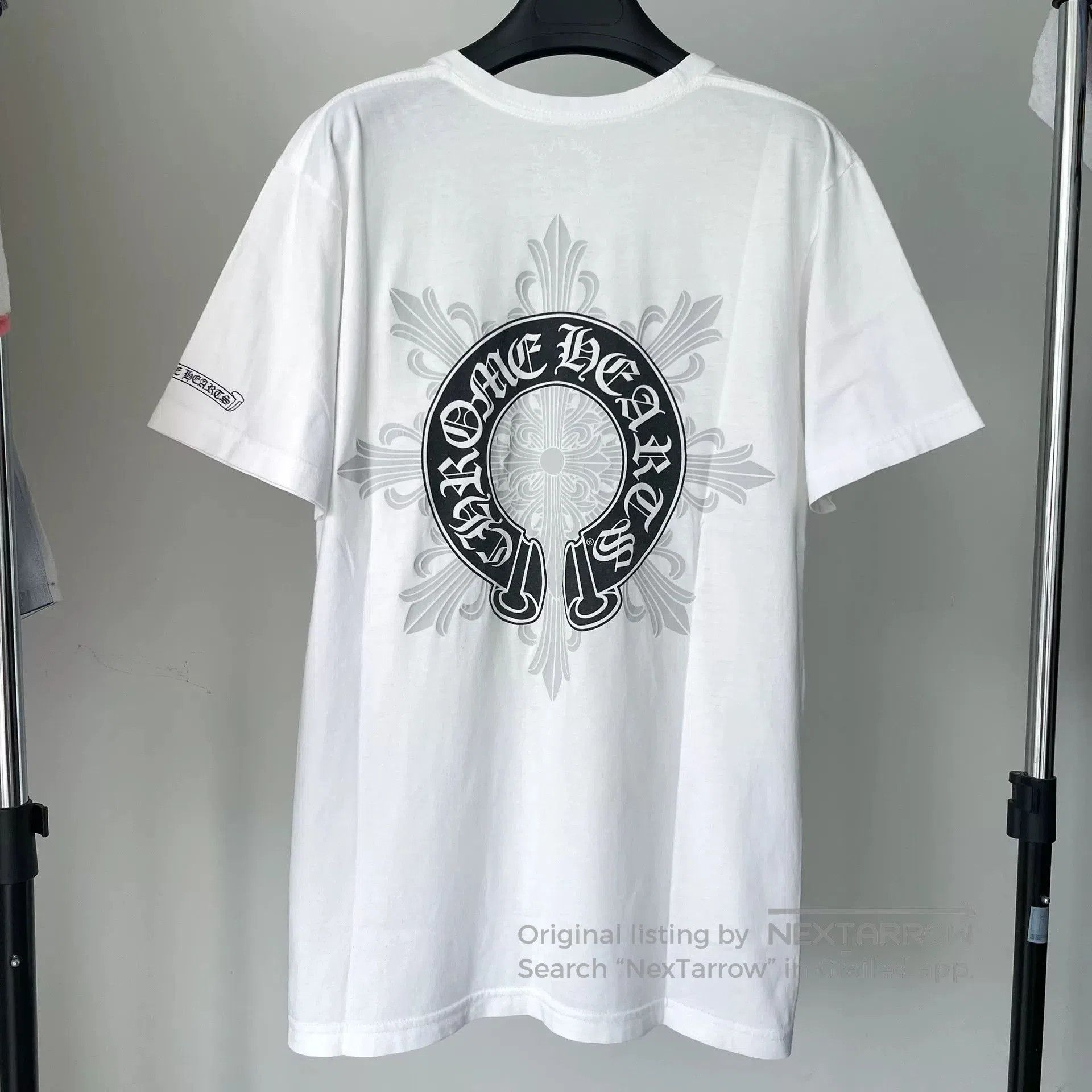Chrome Hearts Chrome Hearts White Short Sleeve T. Size US M / EU 48-50 / 2 - 2 Thumbnail