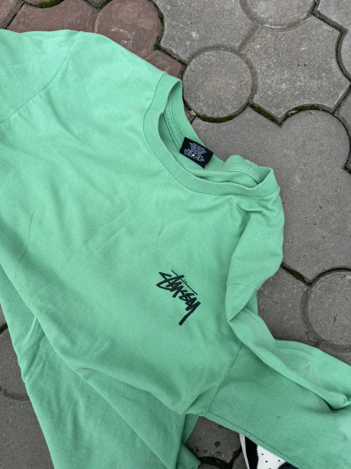 Stussy × Vintage Vintage Stussy Big Logo Longsleeve Shirt USA Size US S / EU 44-46 / 1 - 4 Thumbnail