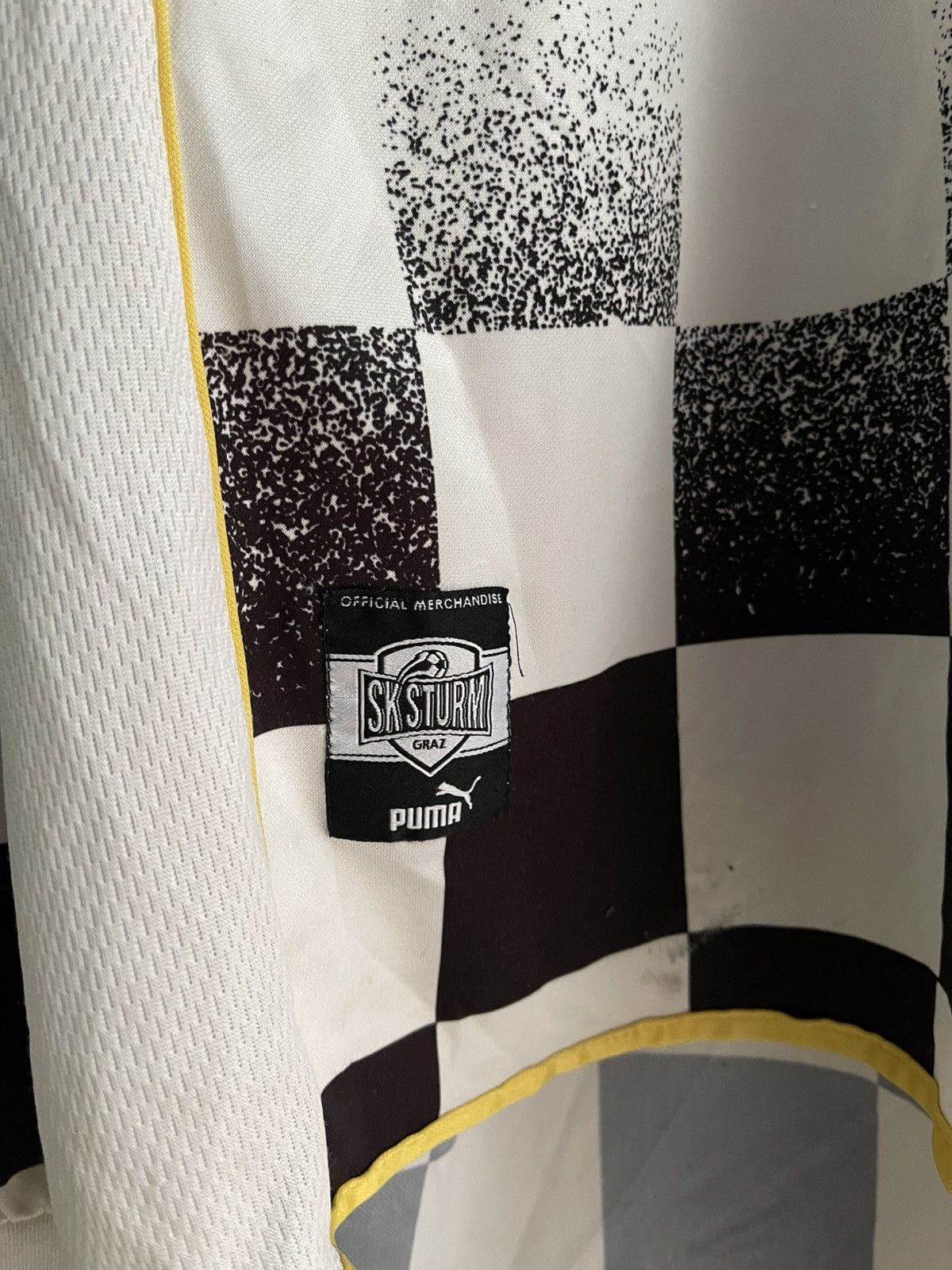 Puma Vintage Sturm Graz 2002-03 Home Jersey Kienzl #12 matchworn Size US XL / EU 56 / 4 - 5 Thumbnail