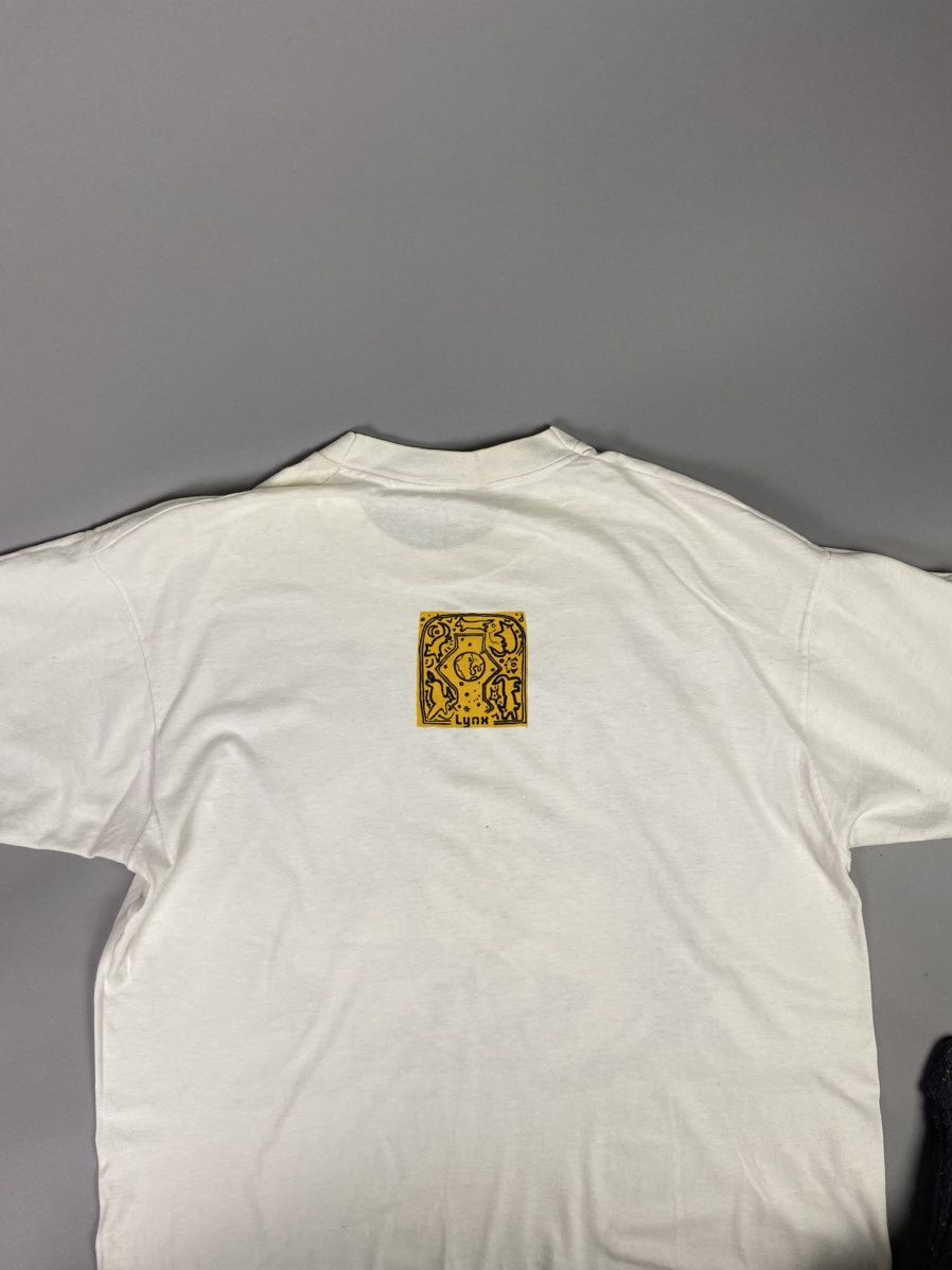 Vintage Rare Lynx “The Roar of Dissprowal” Lion Vintage T-Shirt Size US XXL / EU 58 / 5 - 10 Thumbnail