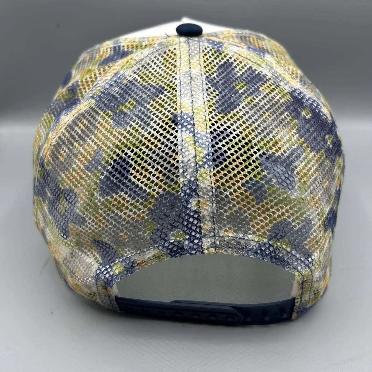 Other Ascend Trucker Hat Men White Blue Camo Embroidered Snap Back Size ONE SIZE - 5 Thumbnail