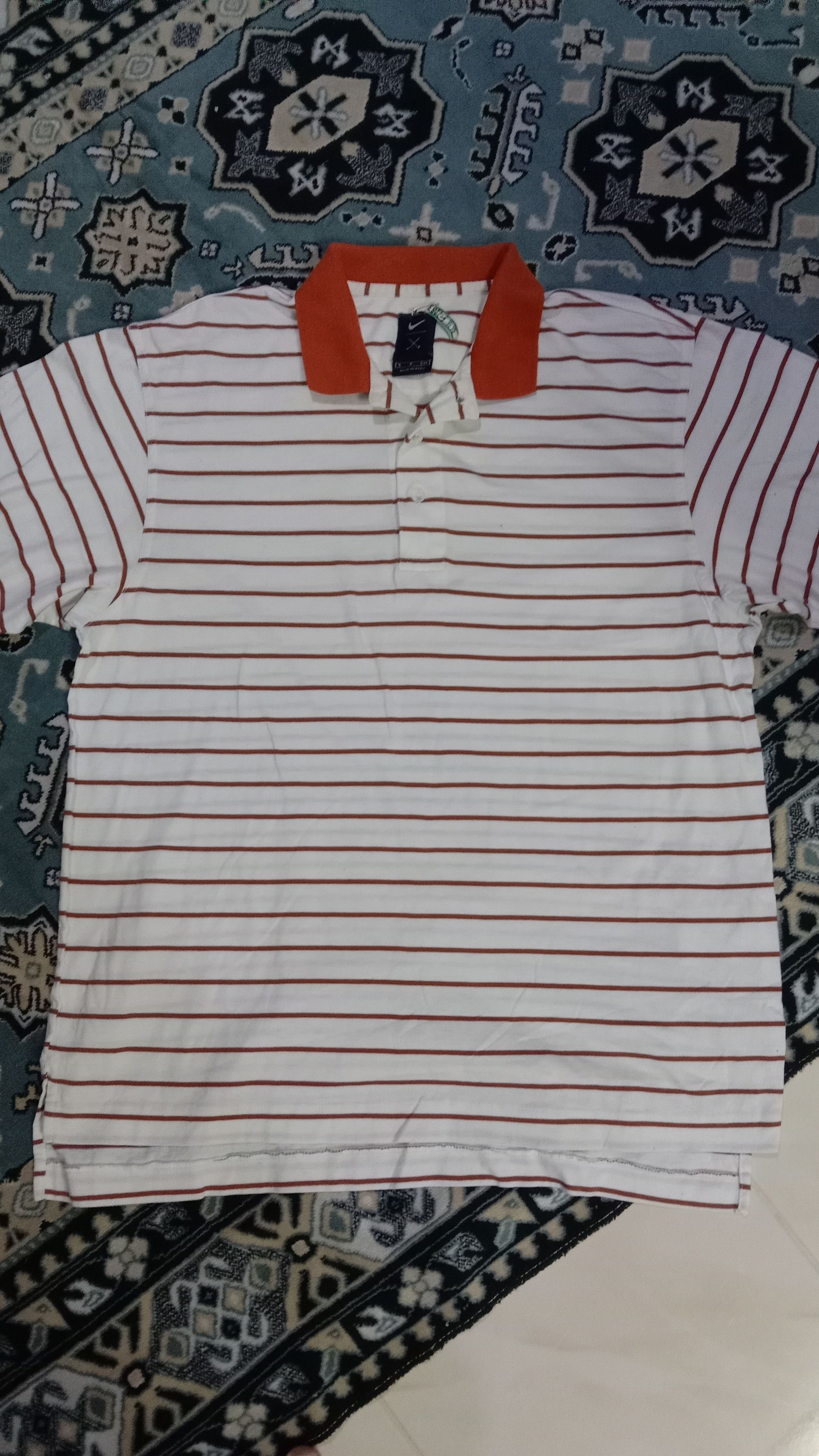 Nike Vintage Nike Polo Tshirts Size US L / EU 52-54 / 3 - 1 Thumbnail