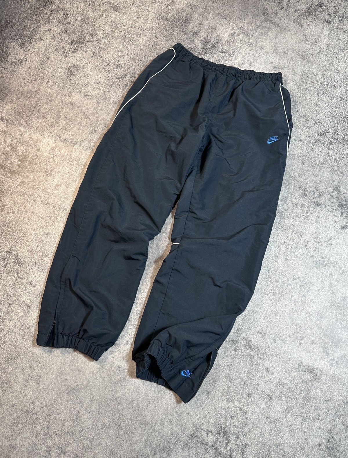 Nike × Vintage Y2K vintage Nike Pants Streetwear Joggers Baggy Style USA L Size US 34 / EU 50 - 1 Thumbnail