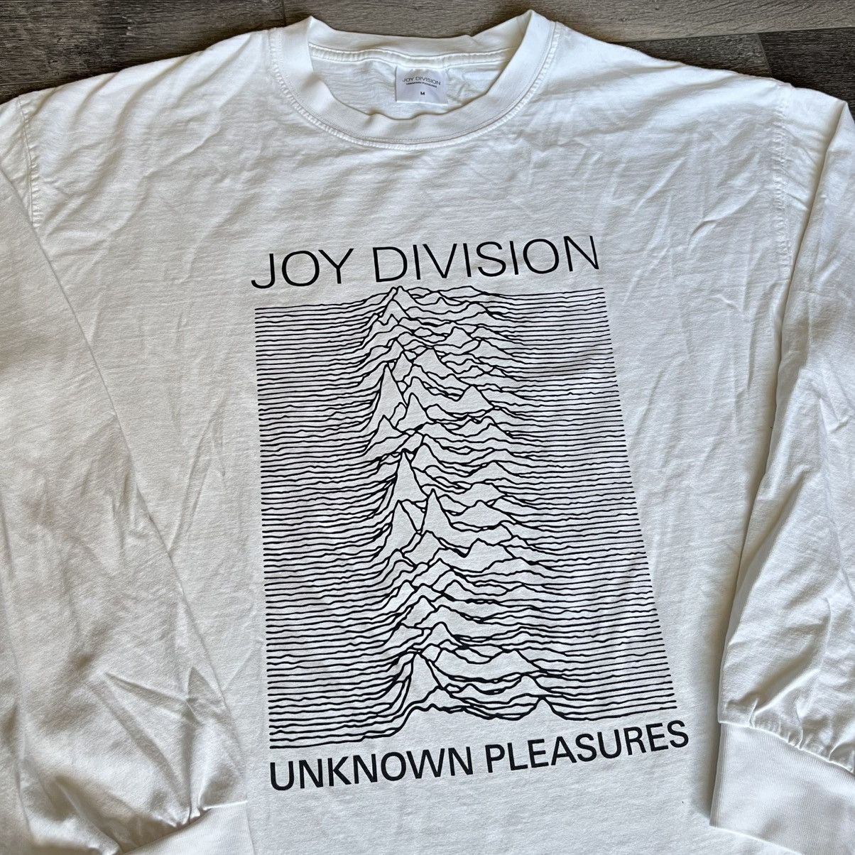 Joy Division GU Joy Division Unknown Pleasures Punk Band Longsleeve Tee Size US M / EU 48-50 / 2 - 2 Thumbnail