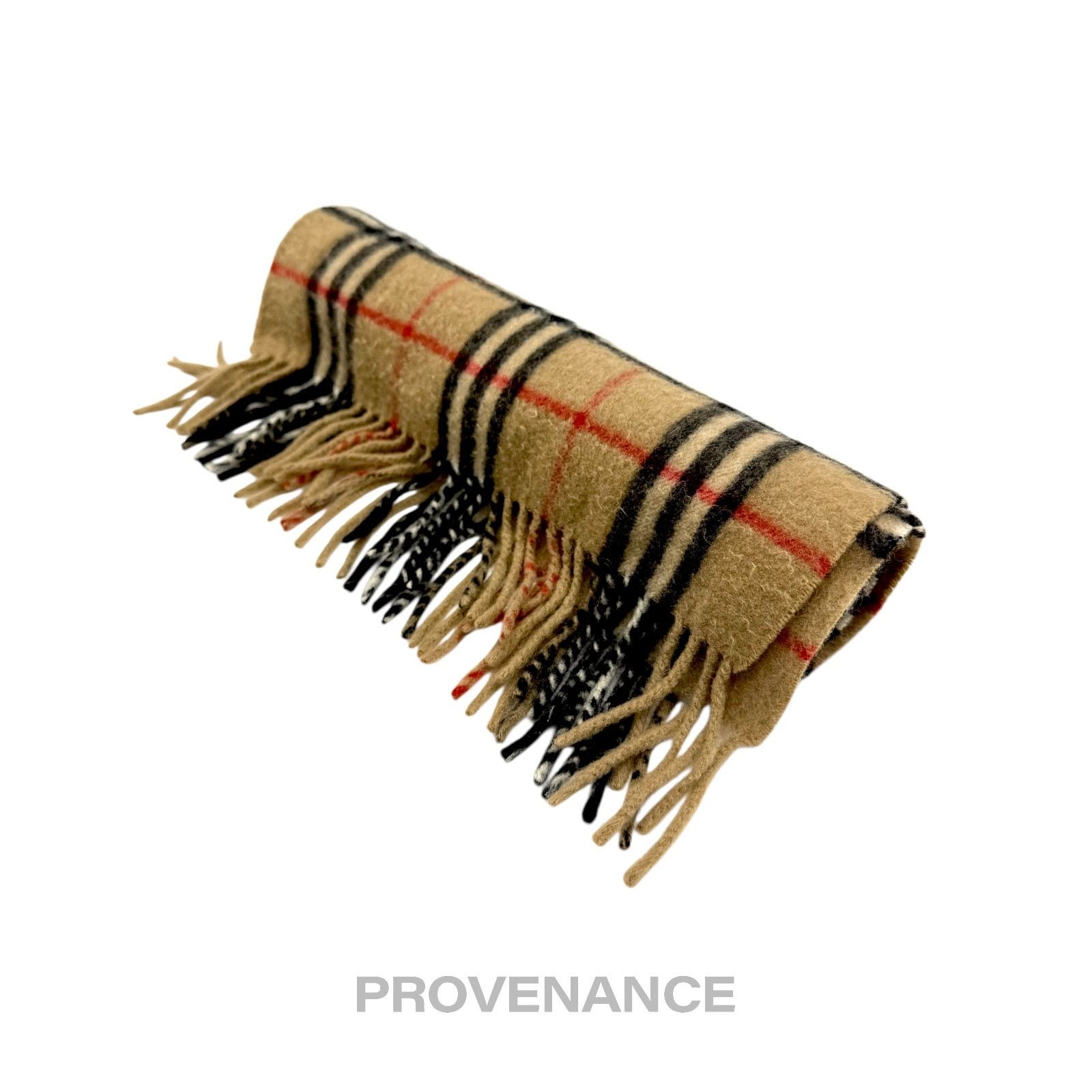 Burberry 🔴 Burberry Scarf - PURE CASHMERE Nova Check Size ONE SIZE - 4 Thumbnail