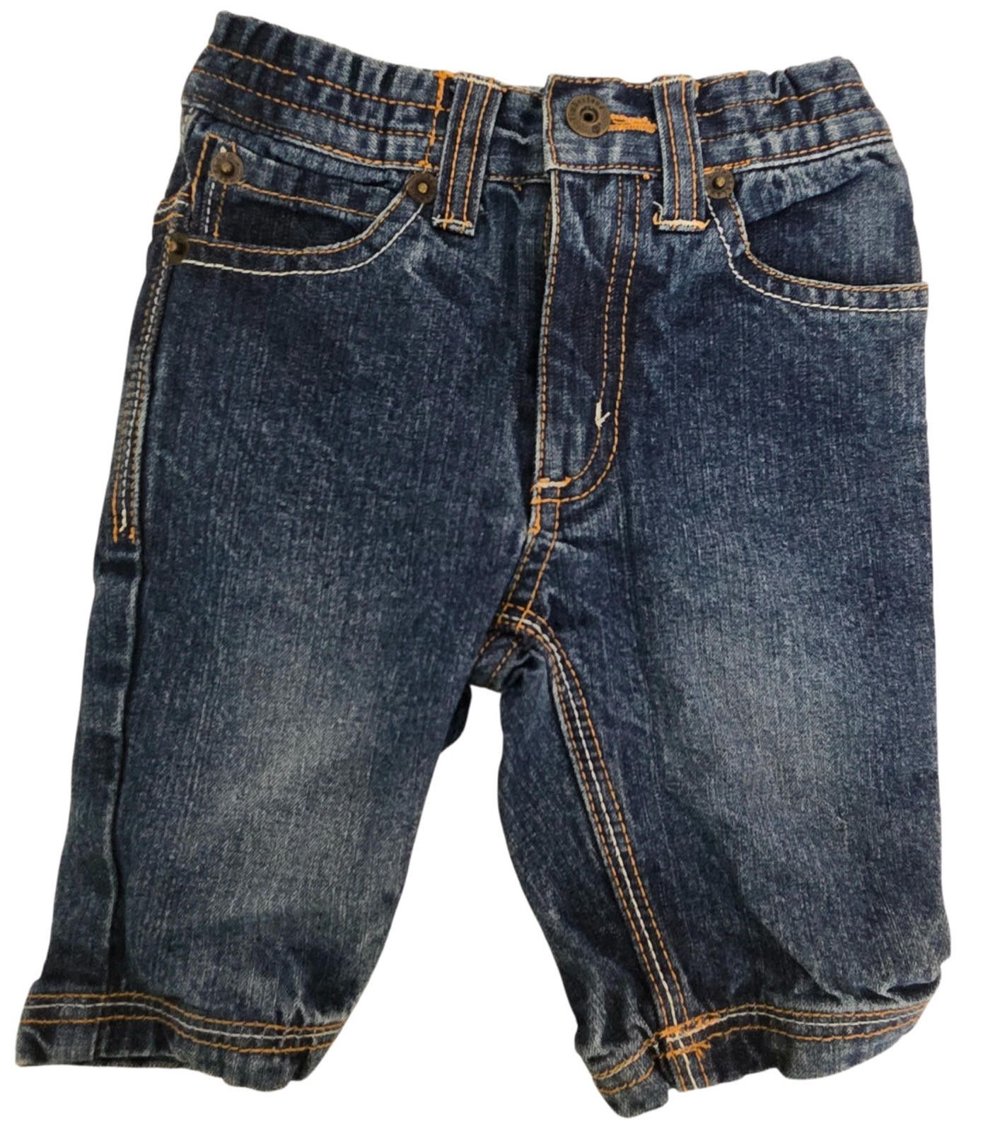 Timberland Timberland Jeans Baby Boy Size 0-3 Months Blue Denim EUC Size US 26 / EU 42 - 1 Thumbnail
