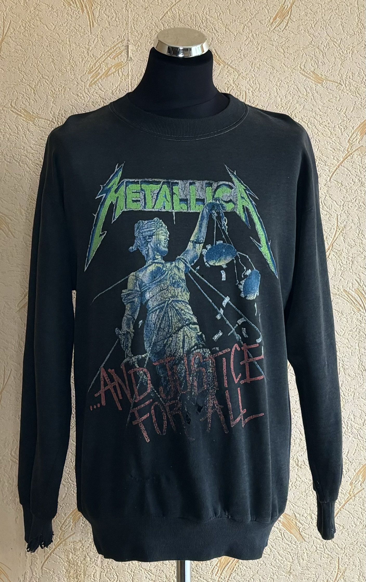 Metallica Metallica Europe 88 sweatshirt size. M Size US M / EU 48-50 / 2 - 2 Thumbnail