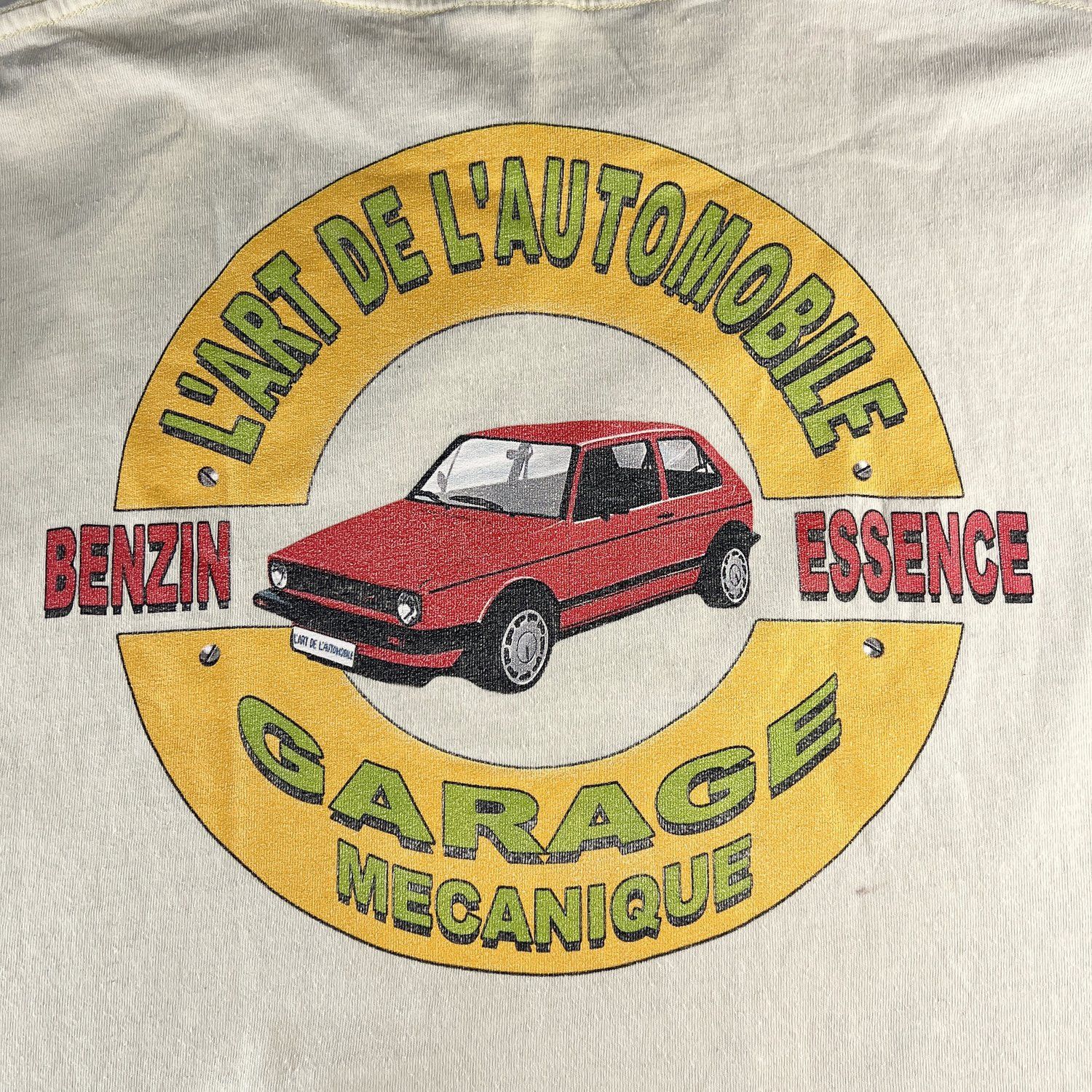 Kar Kar L’art De L’automobile Yellow Gradient Garage T-Shirt Size US L / EU 52-54 / 3 - 5 Thumbnail