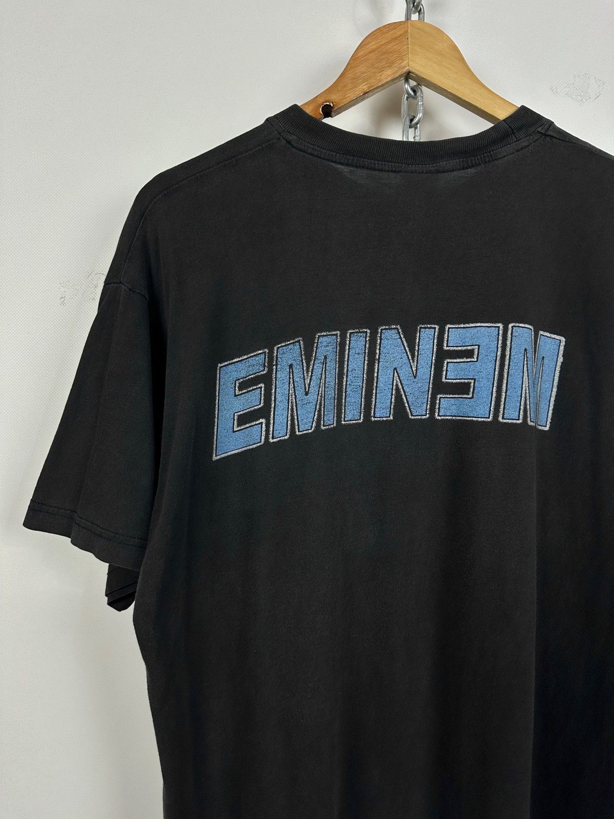 Band Tees 00s Vintage Eminem Graphic Print Rap Hip Hop Band T-Shirt Size US XL / EU 56 / 4 - 13 Thumbnail