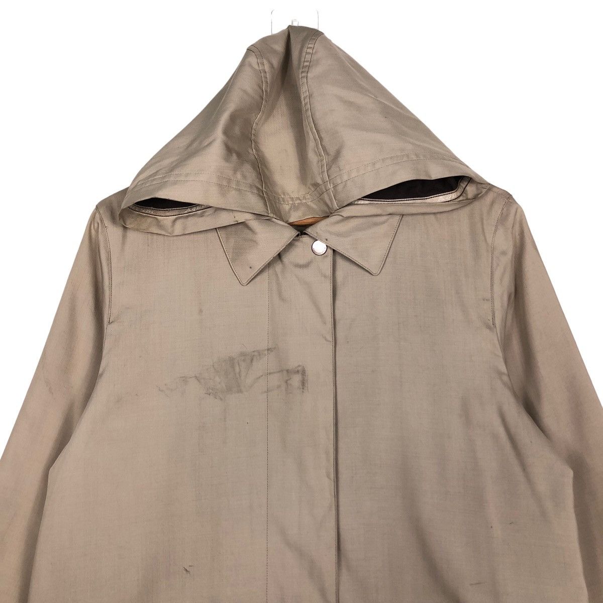 Japanese Brand 🔥Double Layer Hoodie Jacket Biker Aquascutum Of London Size US M / EU 48-50 / 2 - 3 Thumbnail