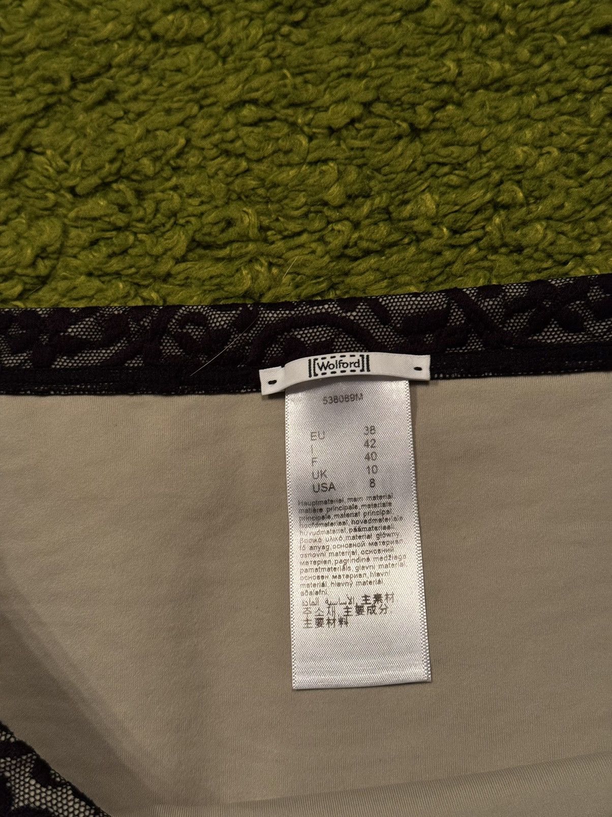 Designer × Wolford Wolford avant garde mesh mini skirt Size 28" / US 6 / IT 42 - 5 Thumbnail