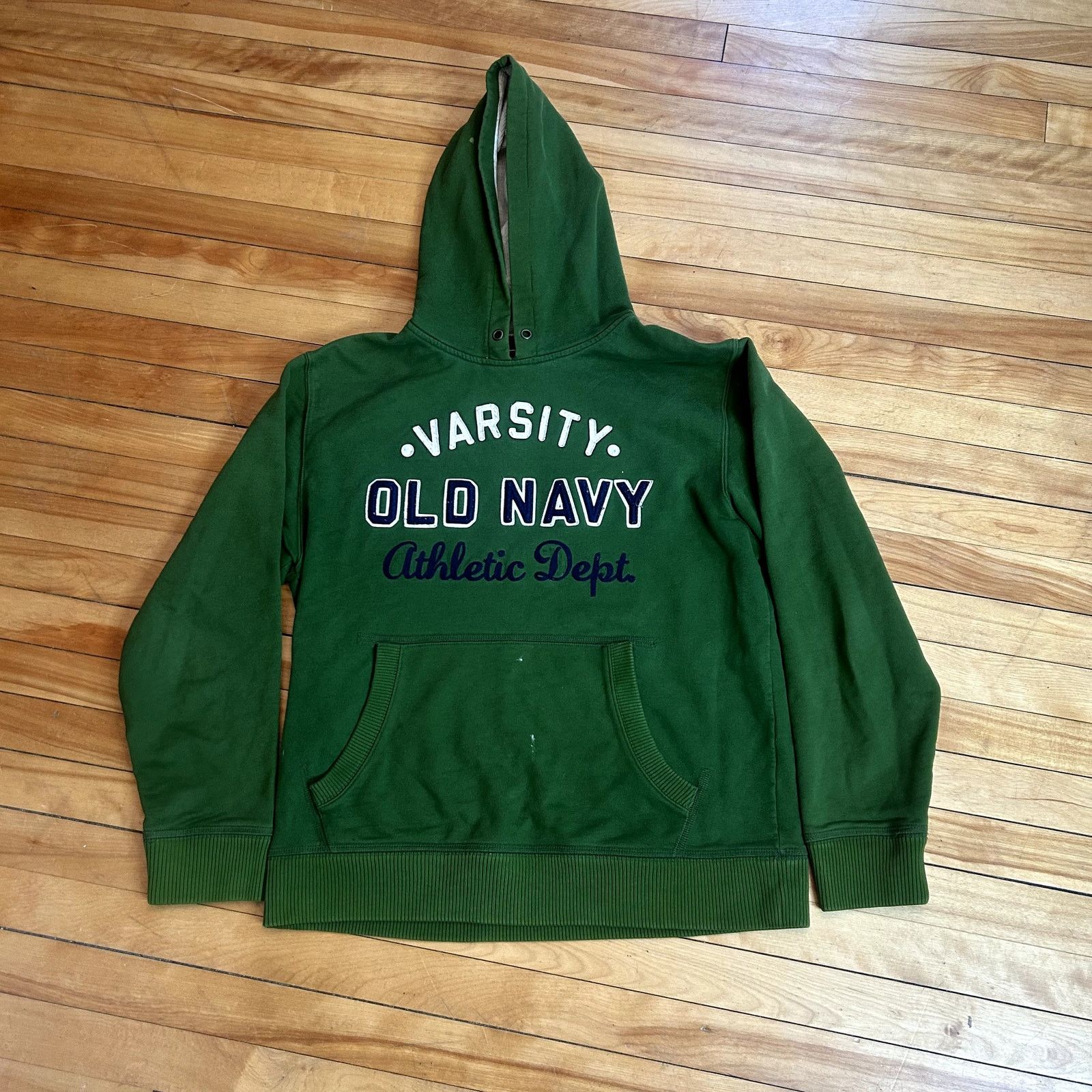 Old Navy Y2K Old Navy Green Hoodie Large Size US L / EU 52-54 / 3 - 1 Thumbnail