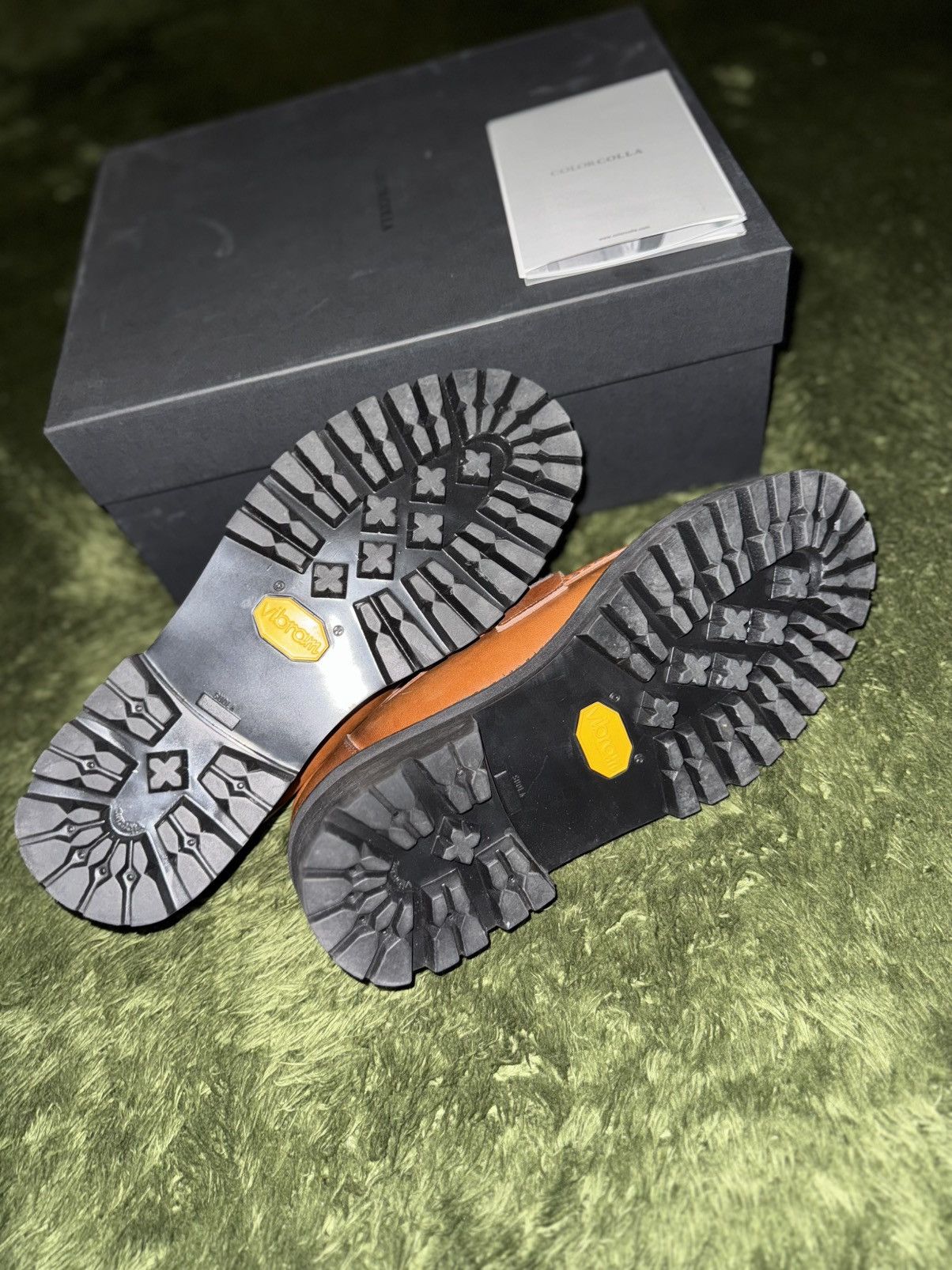 Japanese Brand [US9] Color Colla Vibram Sole Penny Loafers Brown Tan Size US 9 / EU 42 - 6 Thumbnail