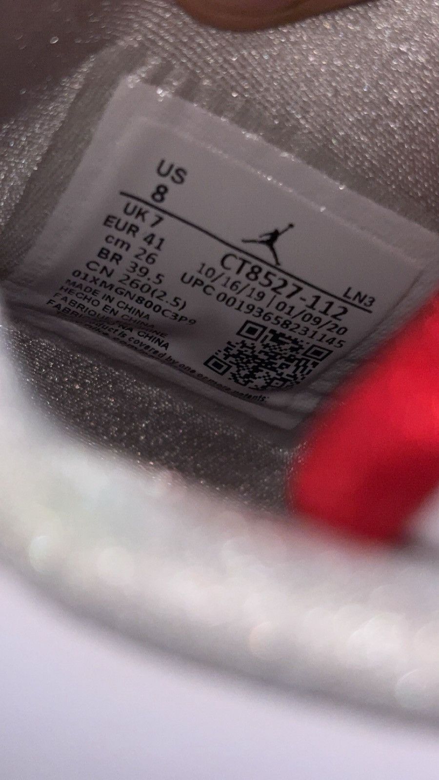 Jordan Brand Jordan 4 metallic red Size US 8 / EU 41 - 6 Thumbnail