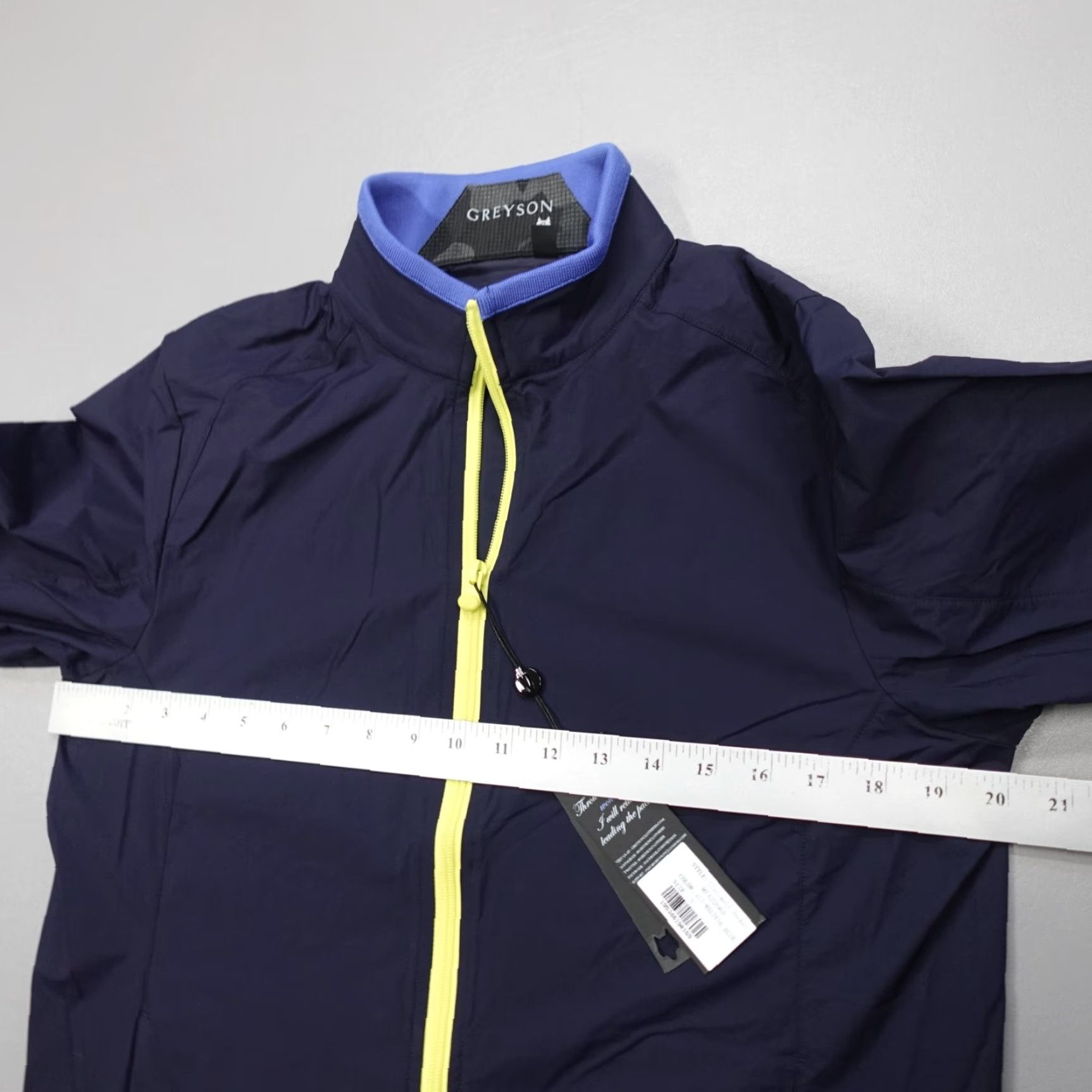 Vintage Greyson Golf Trailwolf Rain Jacket Maltese Blue Men's Size S MFA22068 Size US S / EU 44-46 / 1 - 7 Thumbnail