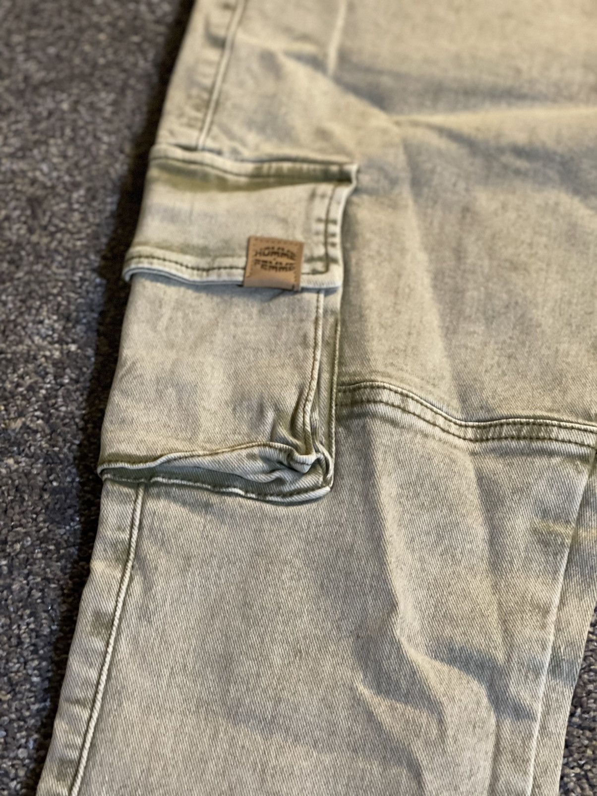 Homme + Femme La Homme + Femme Denim Strapped Cargo Sz 34 Size US 34 / EU 50 - 4 Thumbnail
