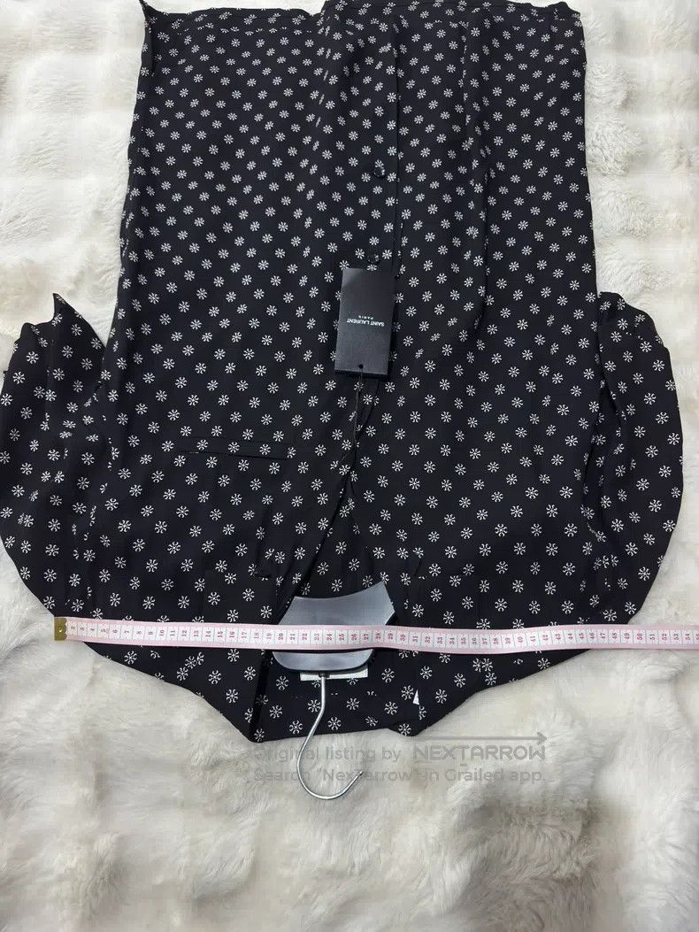 Saint Laurent Paris Saint Laurent Paris size 39 Snowflake Shark Collar Shirt Size US M / EU 48-50 / 2 - 7 Thumbnail