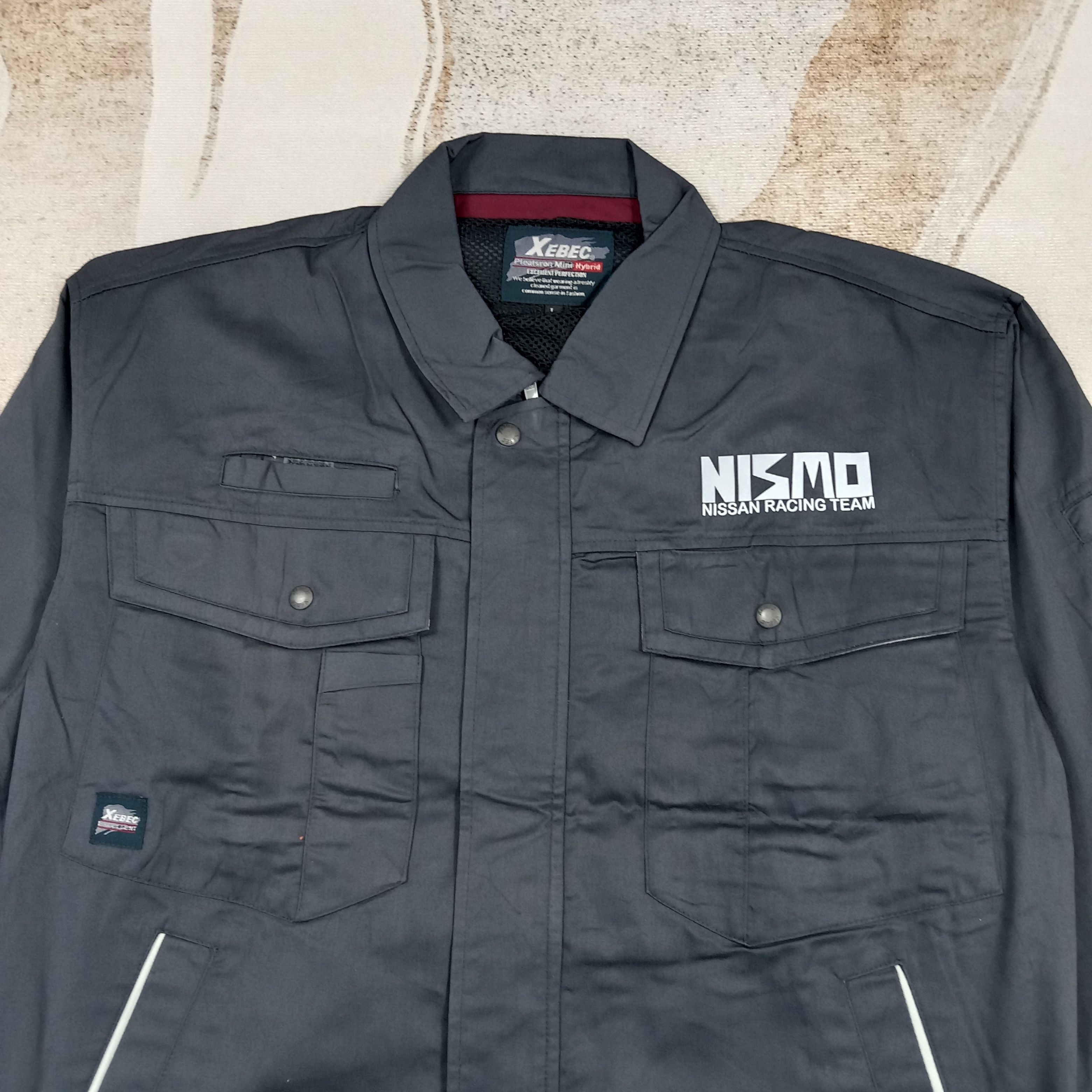 Nissan Nismo Nissan Japanese Racing team Custom Logo Jacket C283N14 Size US M / EU 48-50 / 2 - 4 Thumbnail