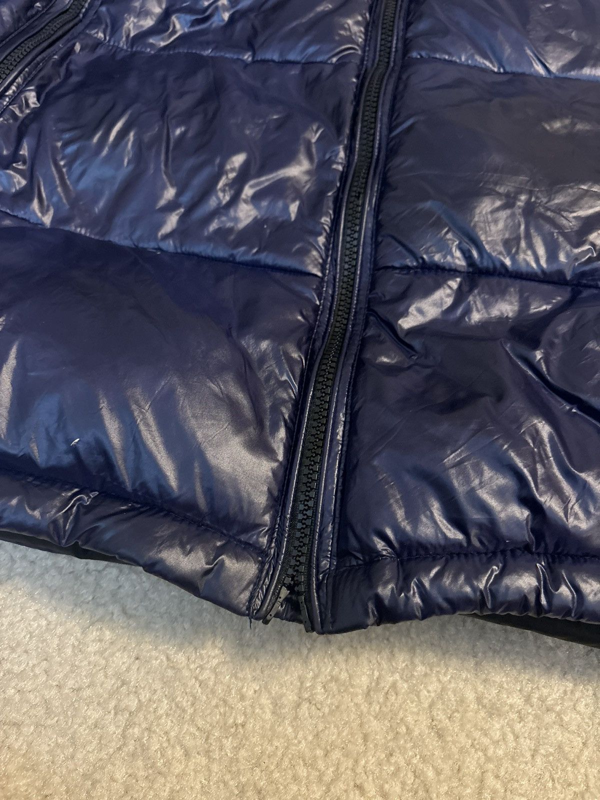 Moncler Moncler Maya Giubbotto Down Puffer Jacket Blue Size US XL / EU 56 / 4 - 4 Thumbnail