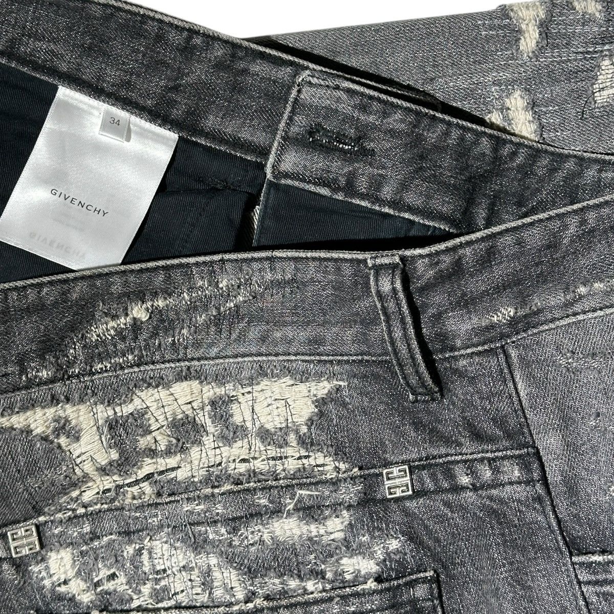 Givenchy $3,500 Boro distressed runway denim Size US 34 / EU 50 - 5 Thumbnail