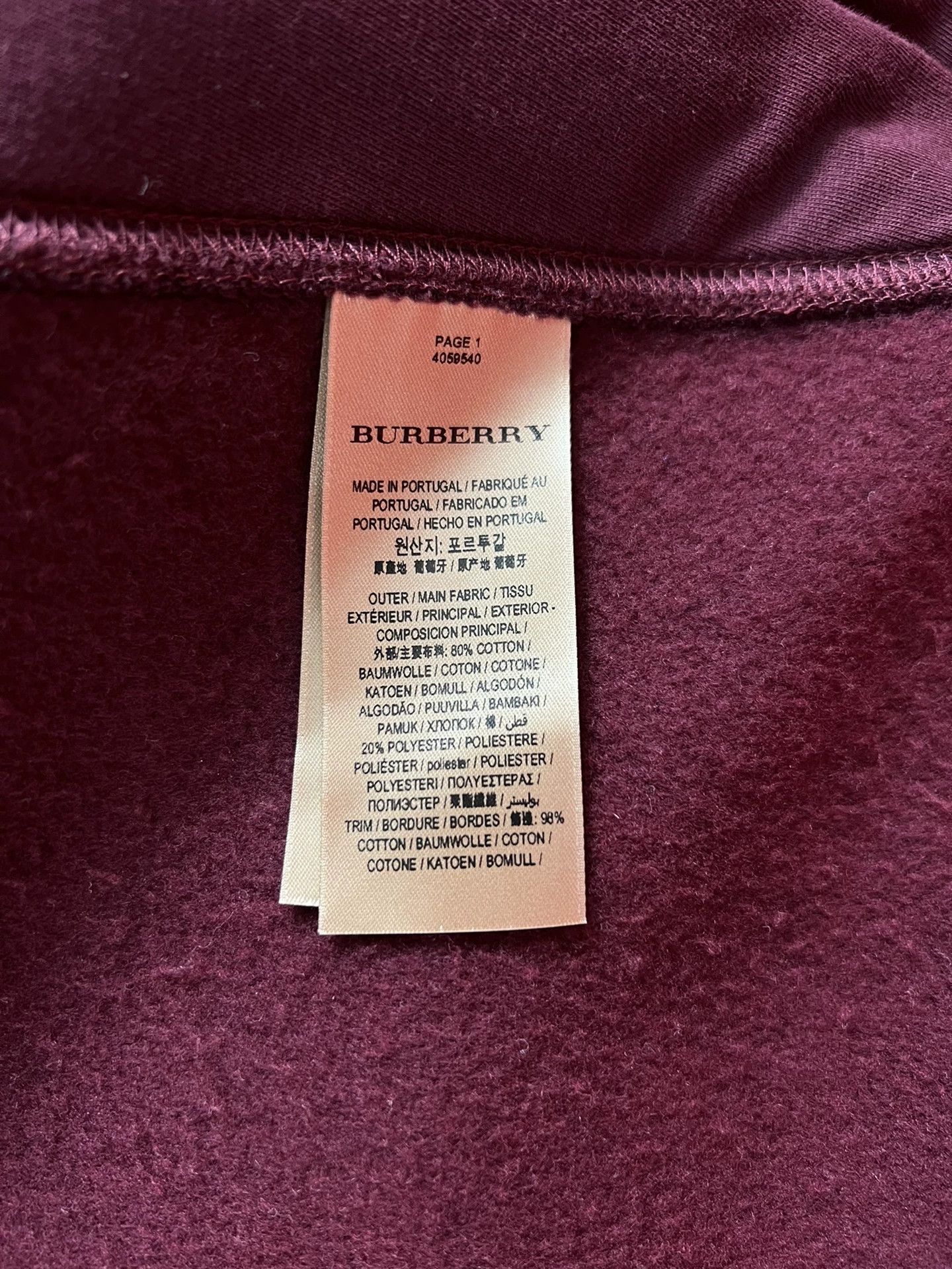 Burberry Burberry Embroidered Cape Coat - Red - One Size Size ONE SIZE - 4 Thumbnail