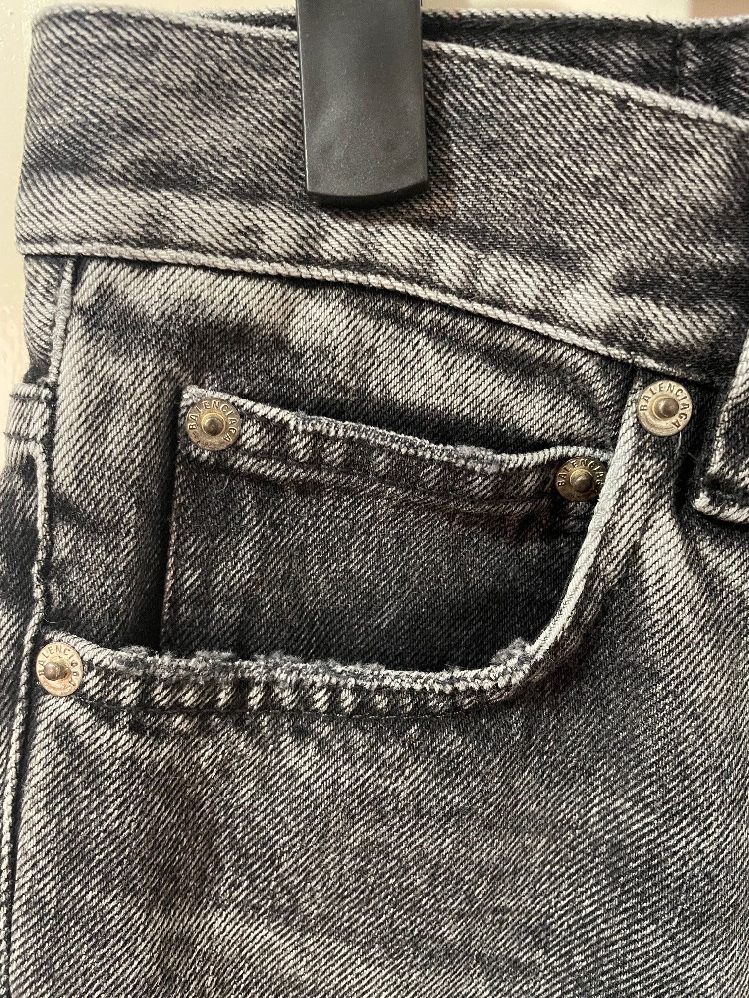 Balenciaga FW22 Lost Tape Flare Jeans S Size US 30 / EU 46 - 7 Thumbnail