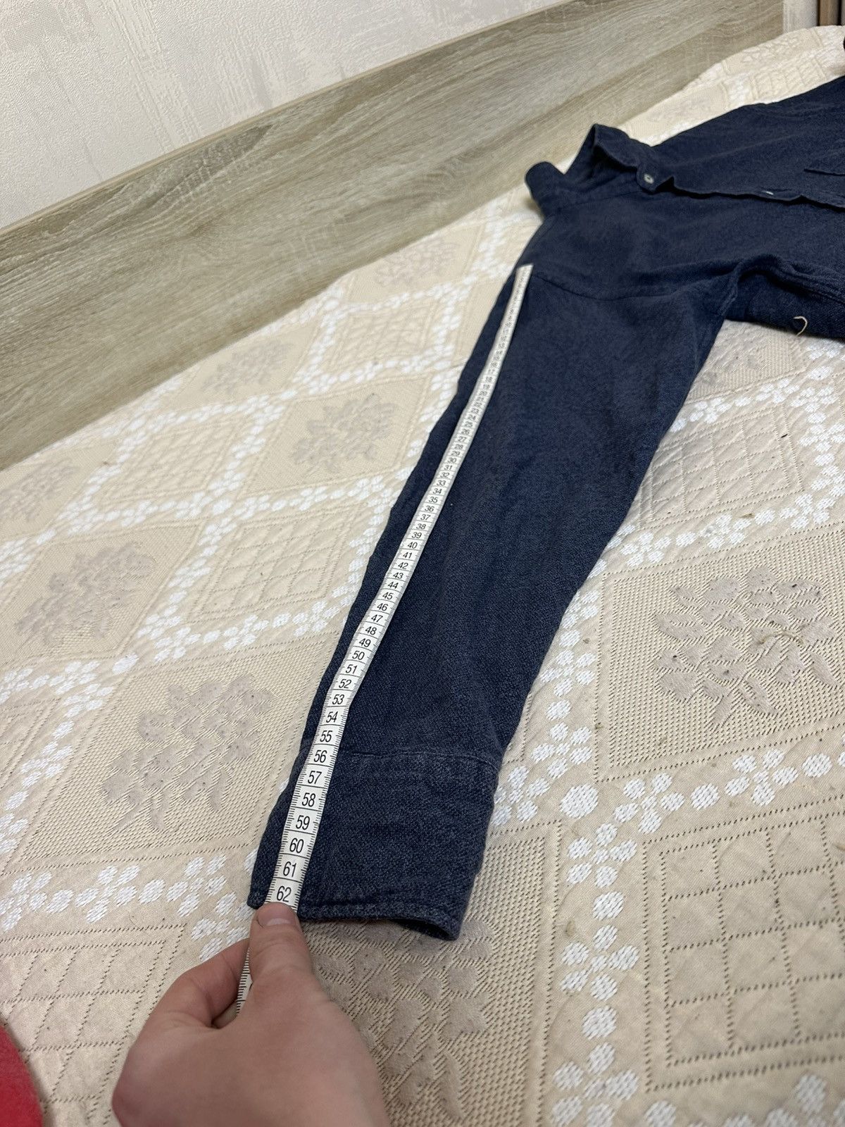 Universal Works 🔥 Universal Works Button Up Long Sleeve Casual Shirt Navy Size US M / EU 48-50 / 2 - 11 Thumbnail
