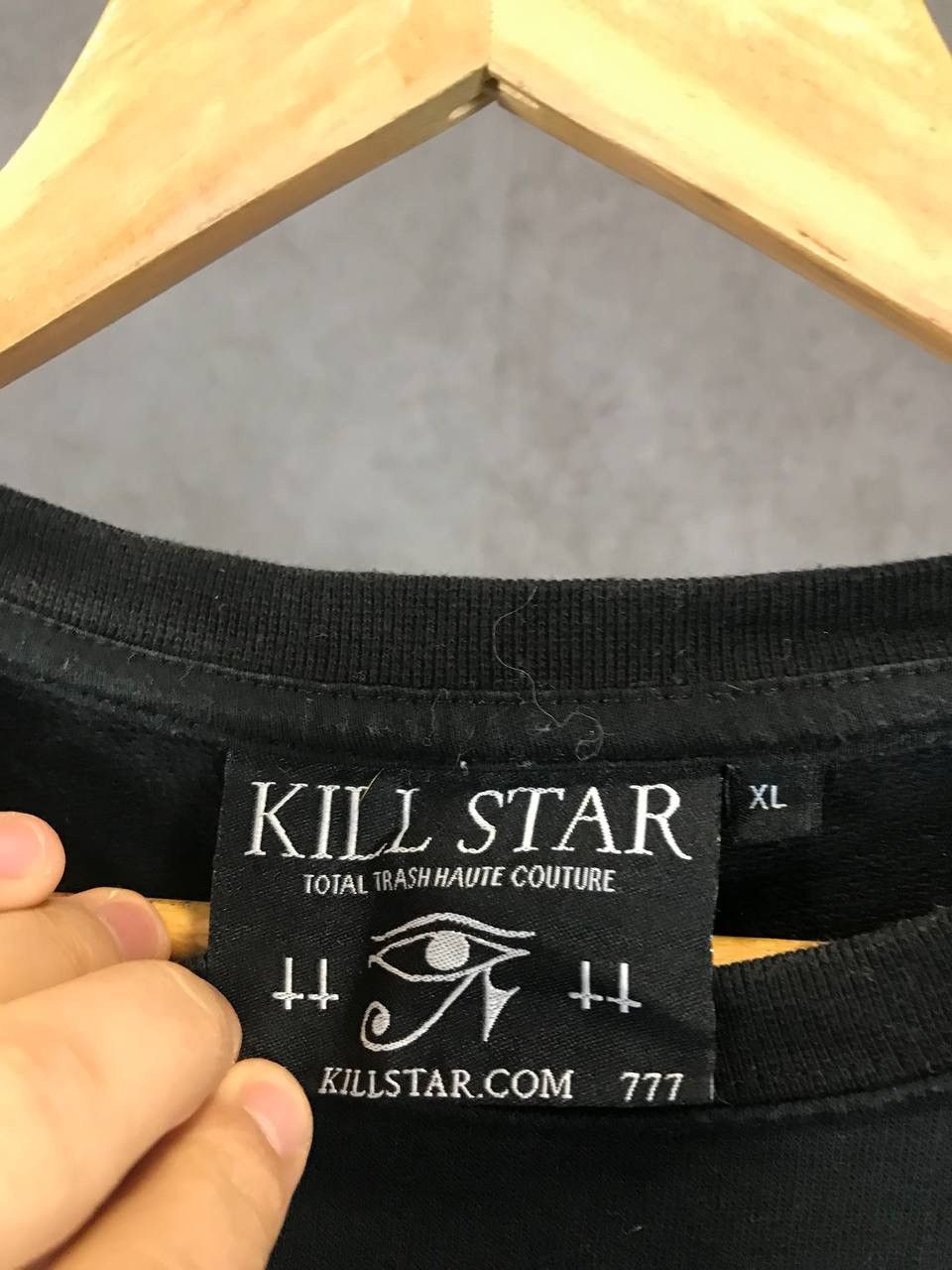 Drop Dead Killstar big logo sweatshirt Size US XL / EU 56 / 4 - 5 Thumbnail